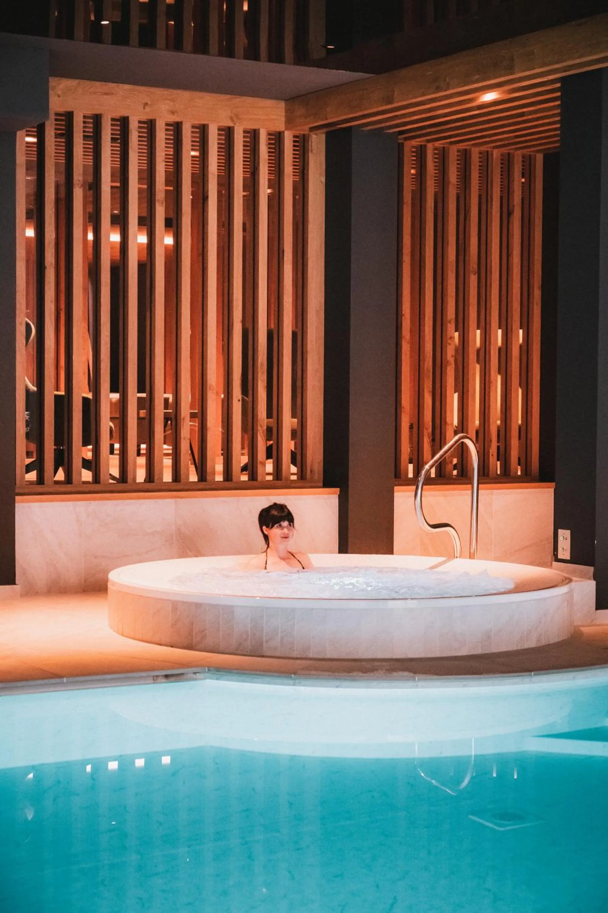 Swimming pool in Laurena Aparthotel