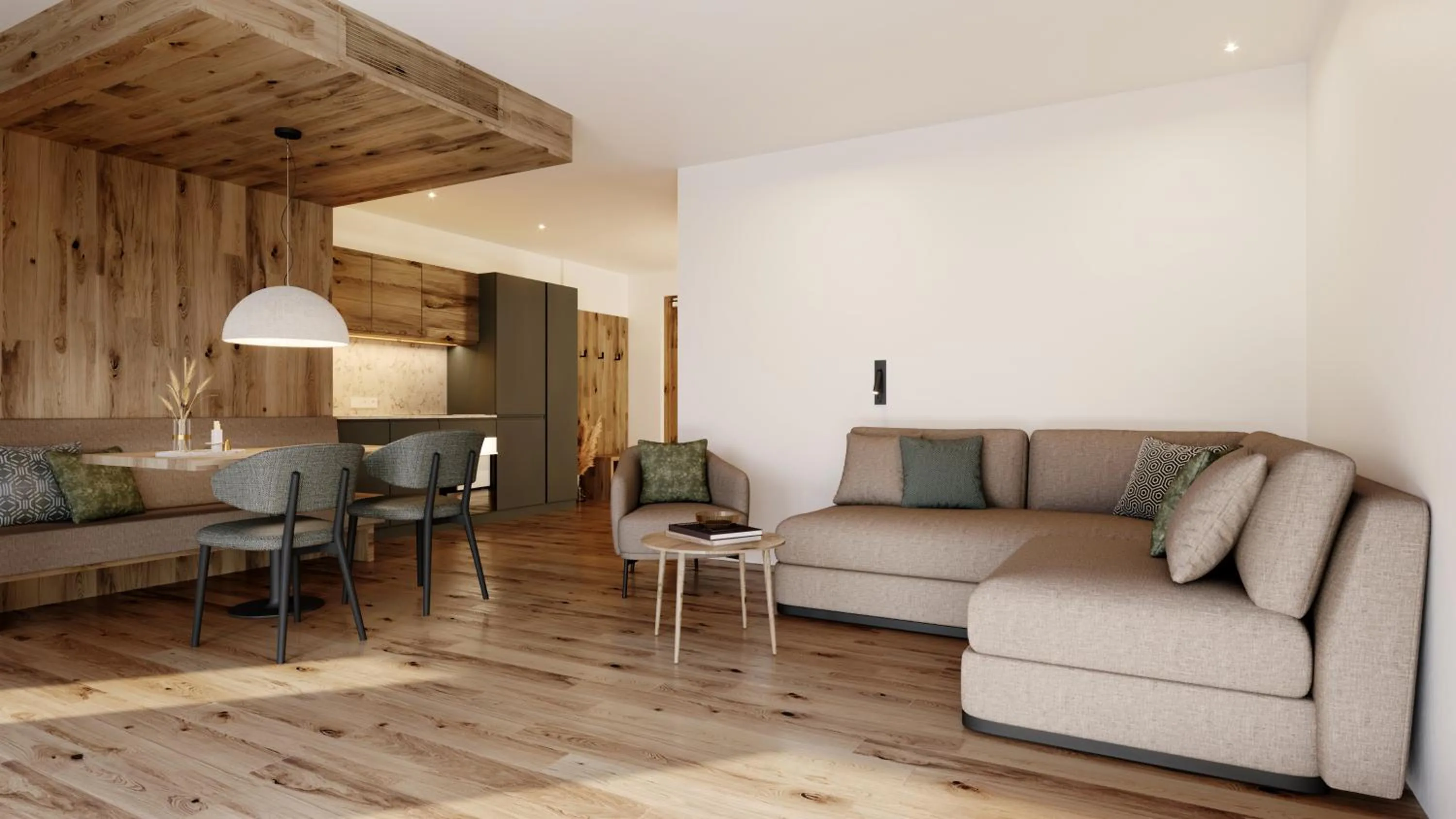 Living room in Laurena Aparthotel