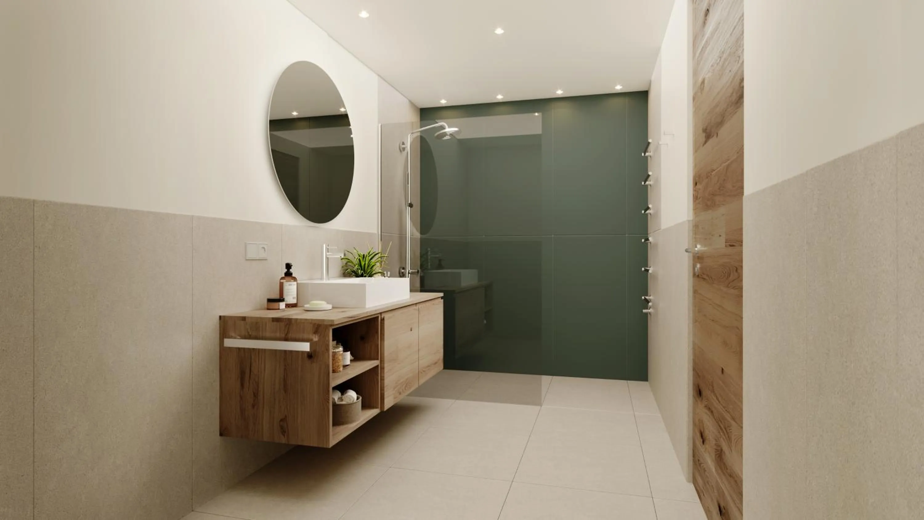 Bathroom in Laurena Aparthotel