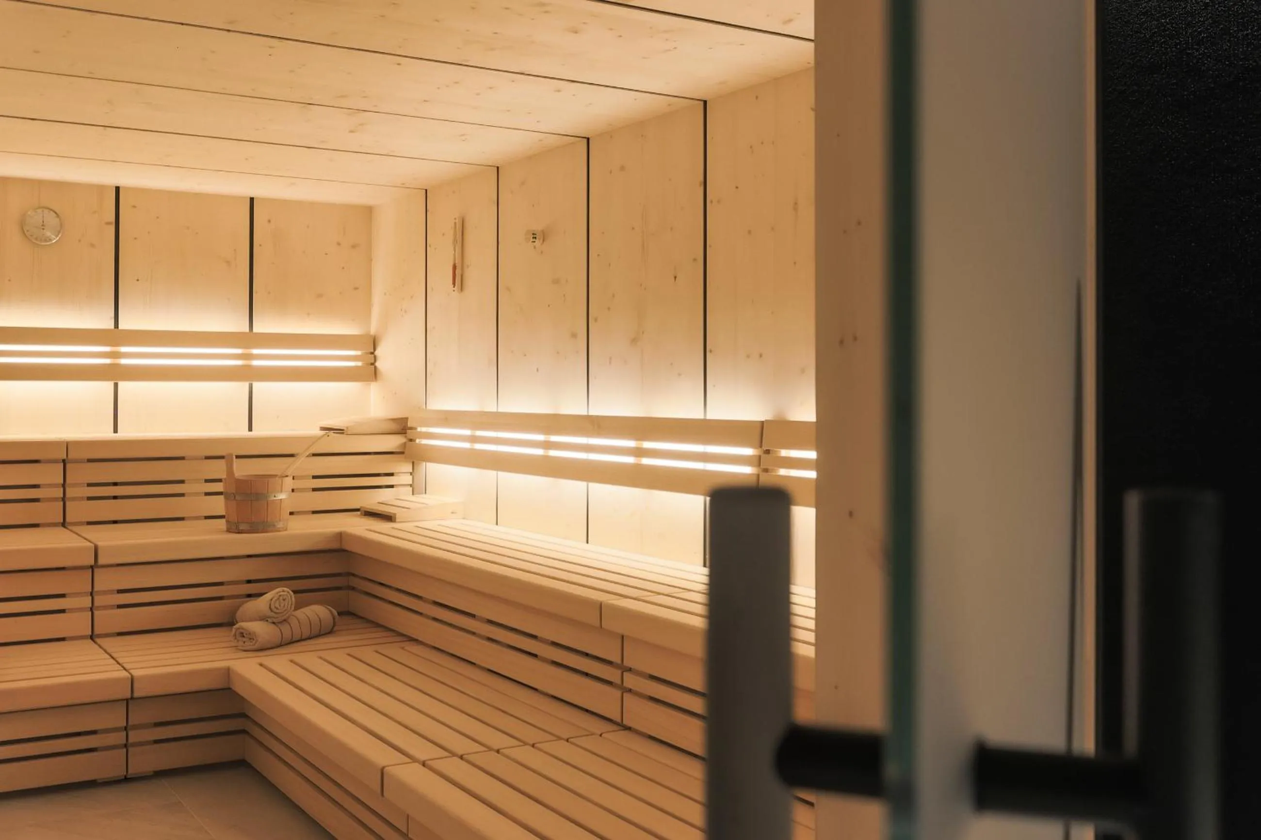 Sauna in Laurena Aparthotel