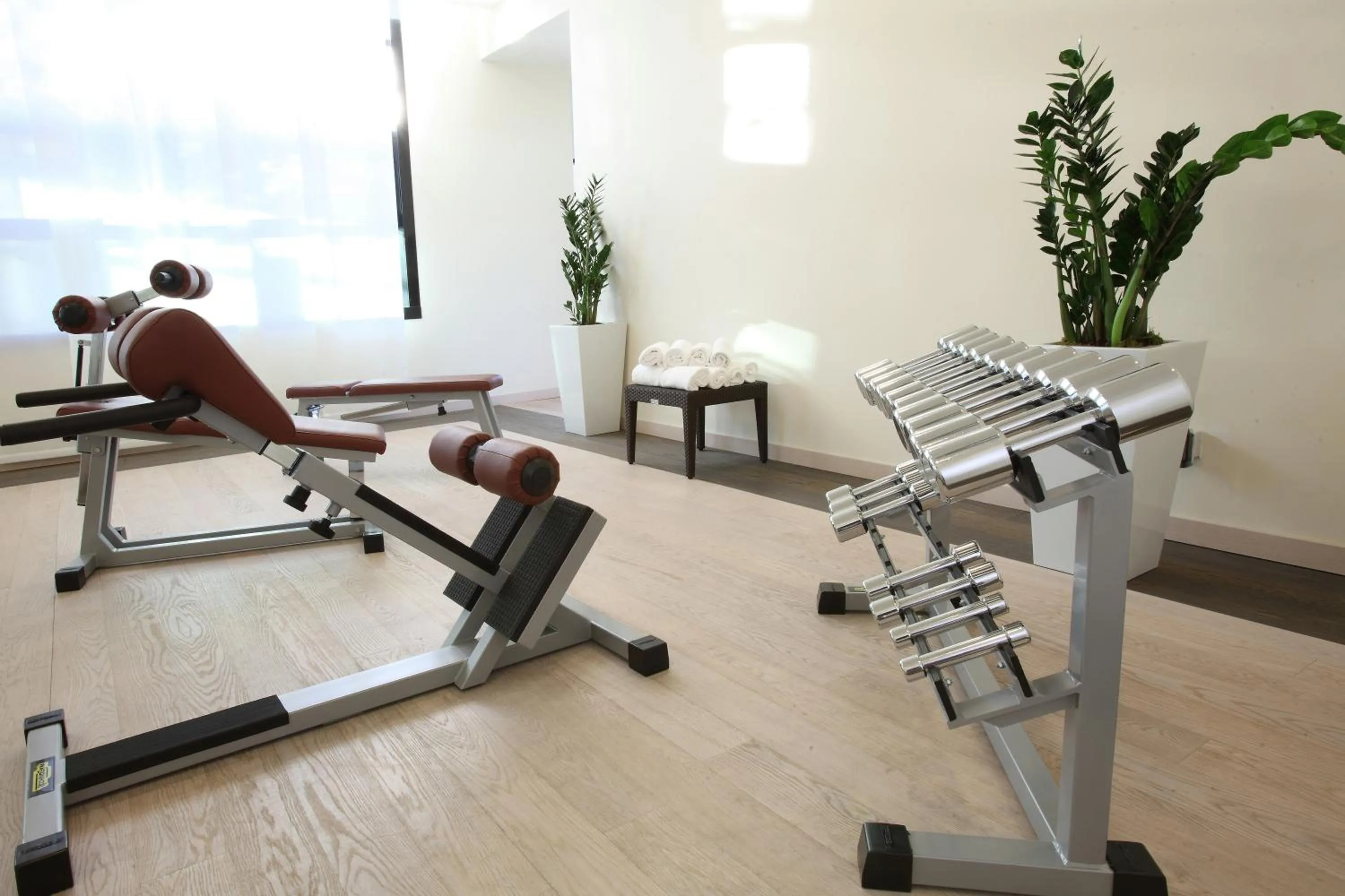 Fitness centre/facilities in Starhotels Grand Milan