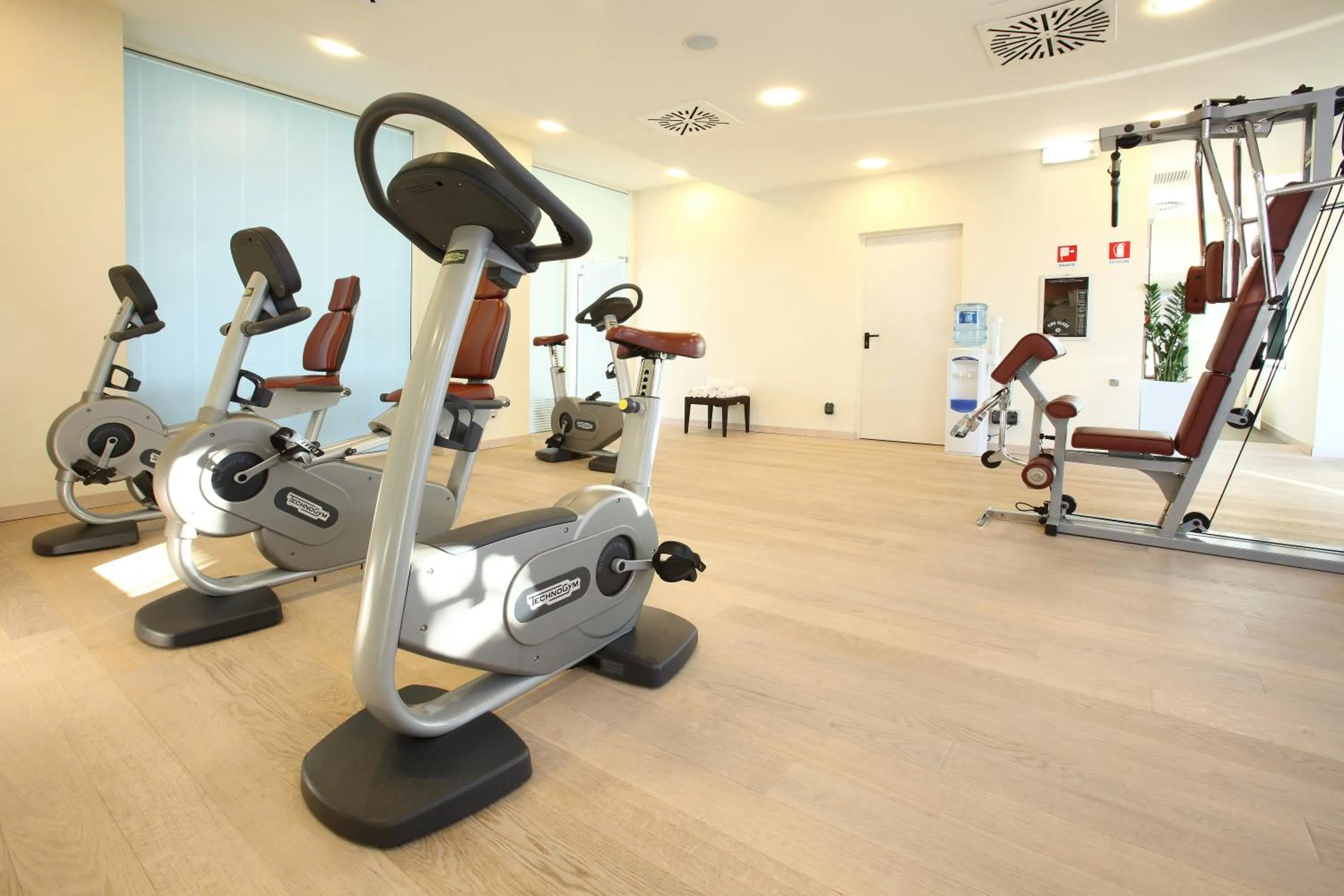 Fitness centre/facilities in Starhotels Grand Milan