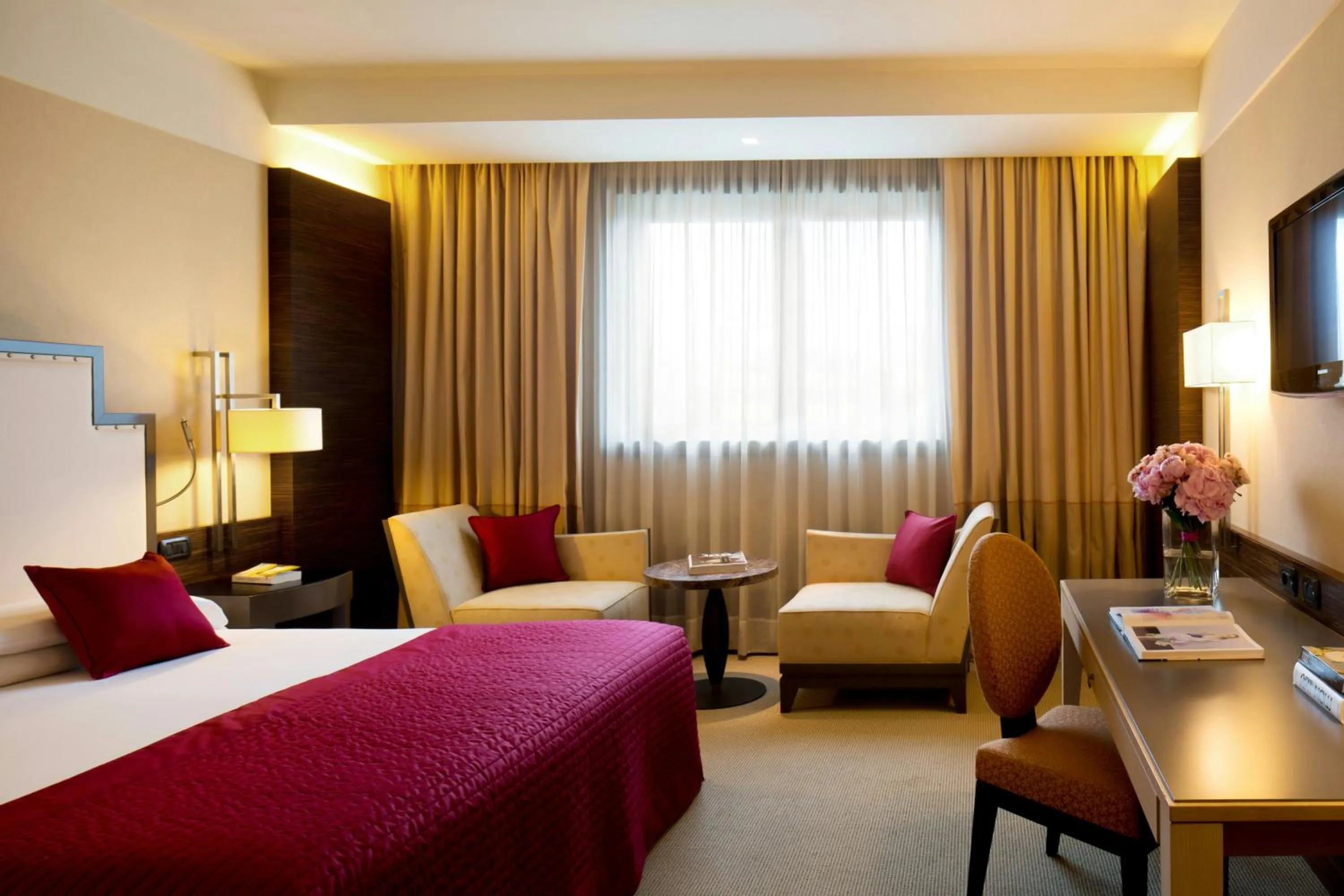 Bedroom, Bed in Starhotels Grand Milan