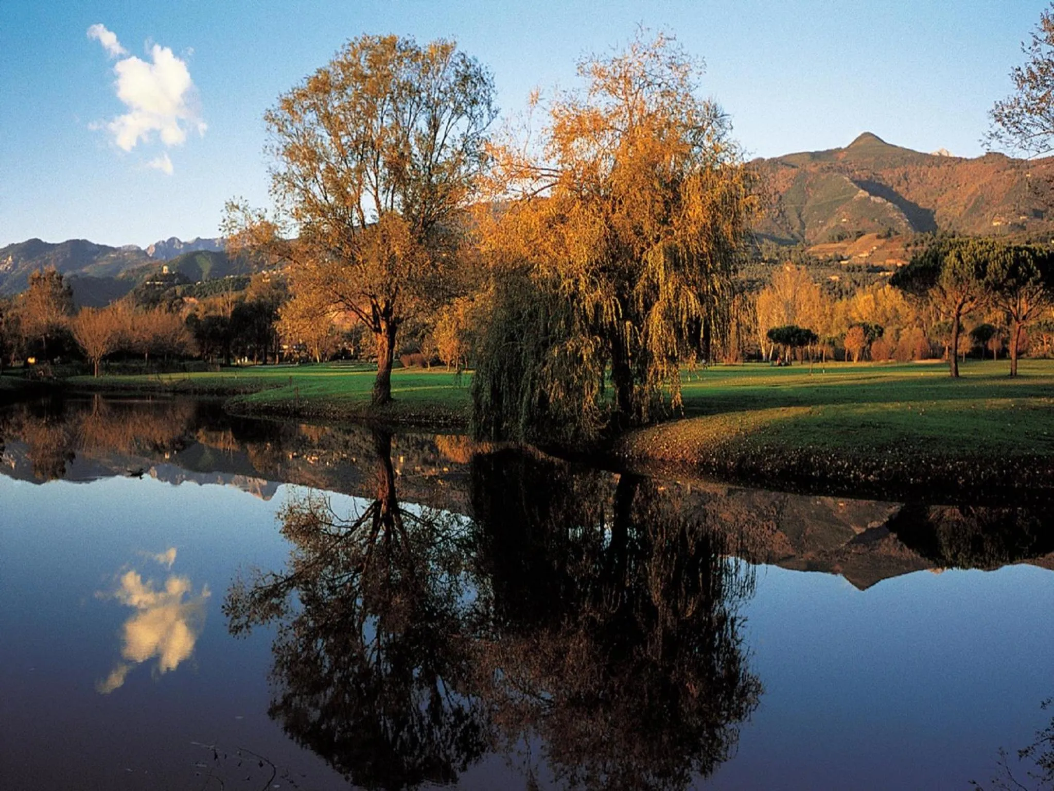 Mountain view in Versilia Golf Resort