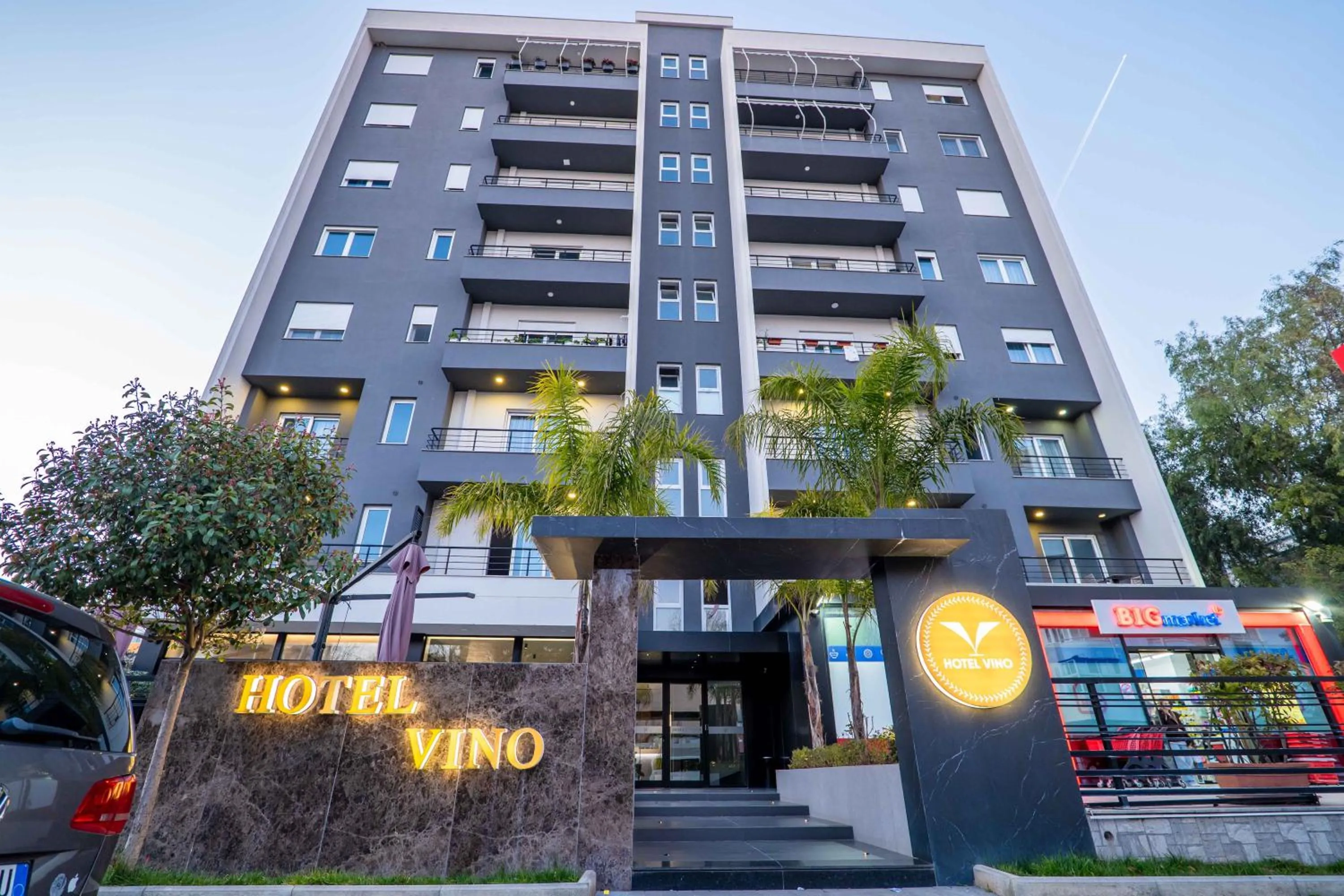 Property building in Hotel Vino