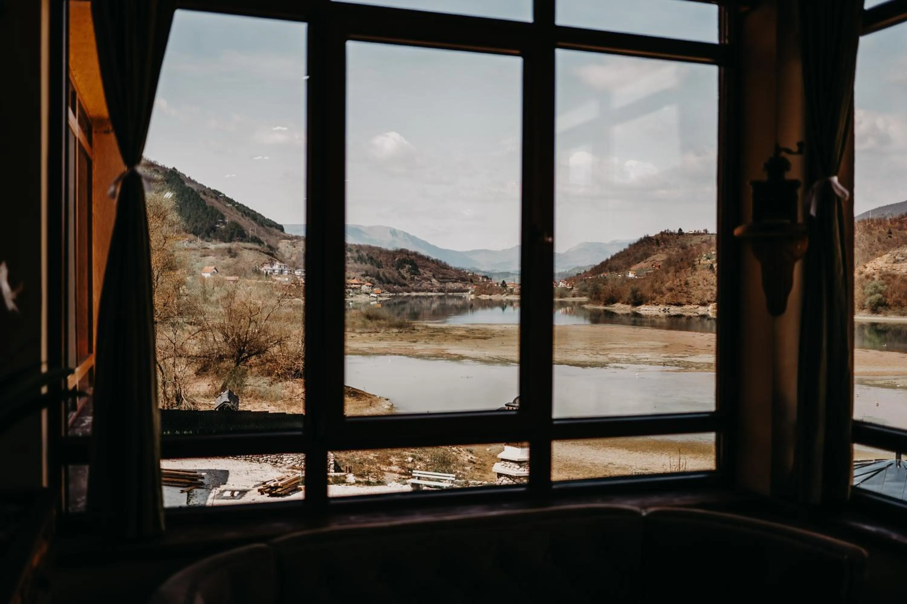 Lake view in Hotel Noor Konjic