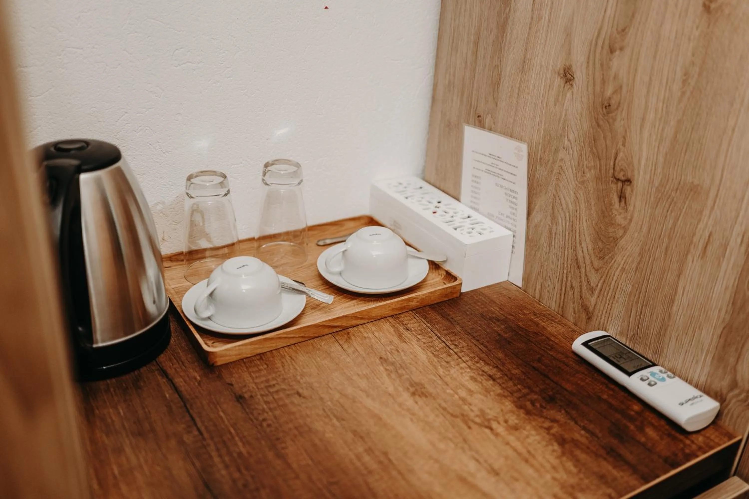 Coffee/tea facilities in Hotel Noor Konjic