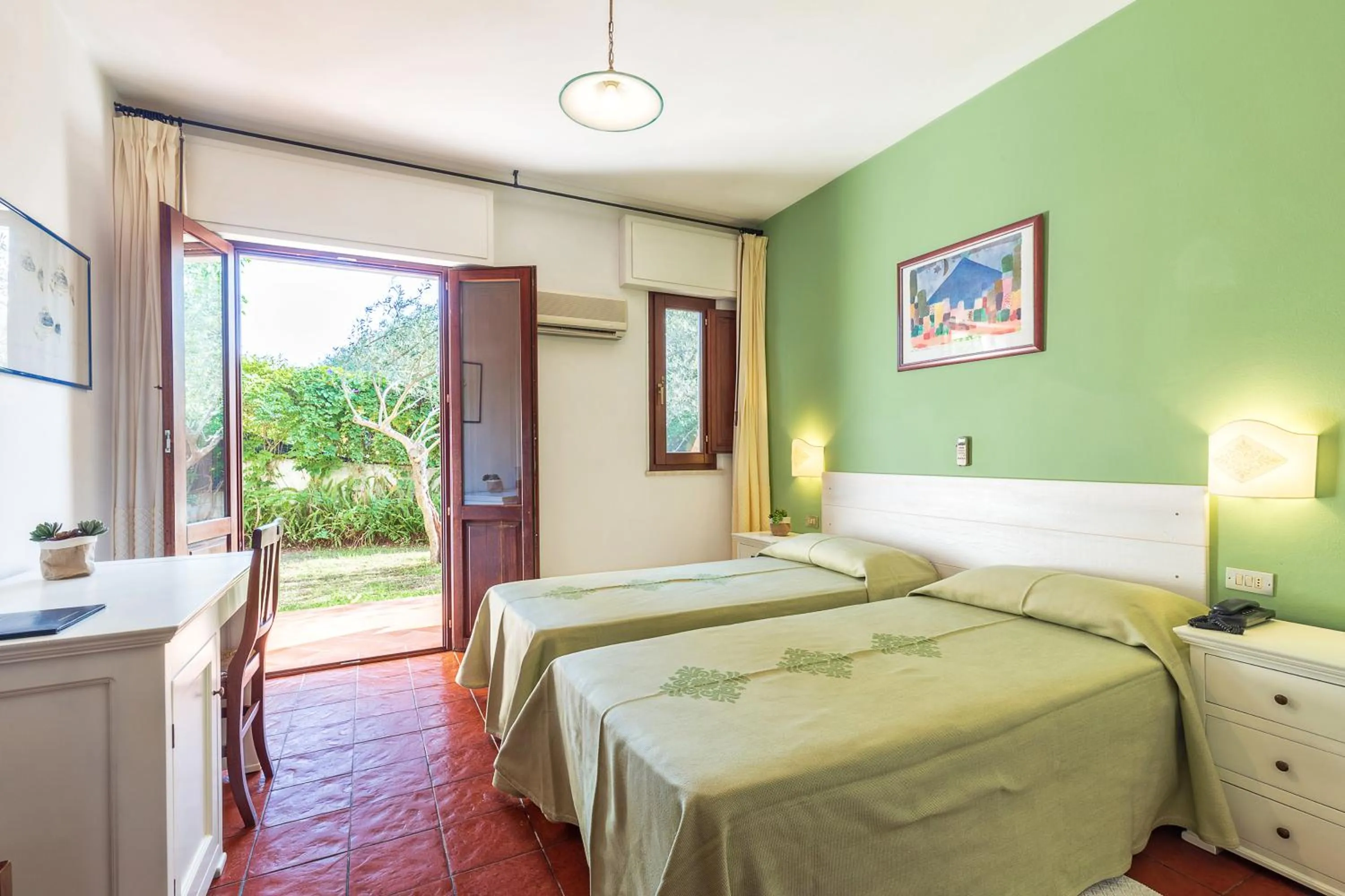 Bed in Hotel Santa Maria