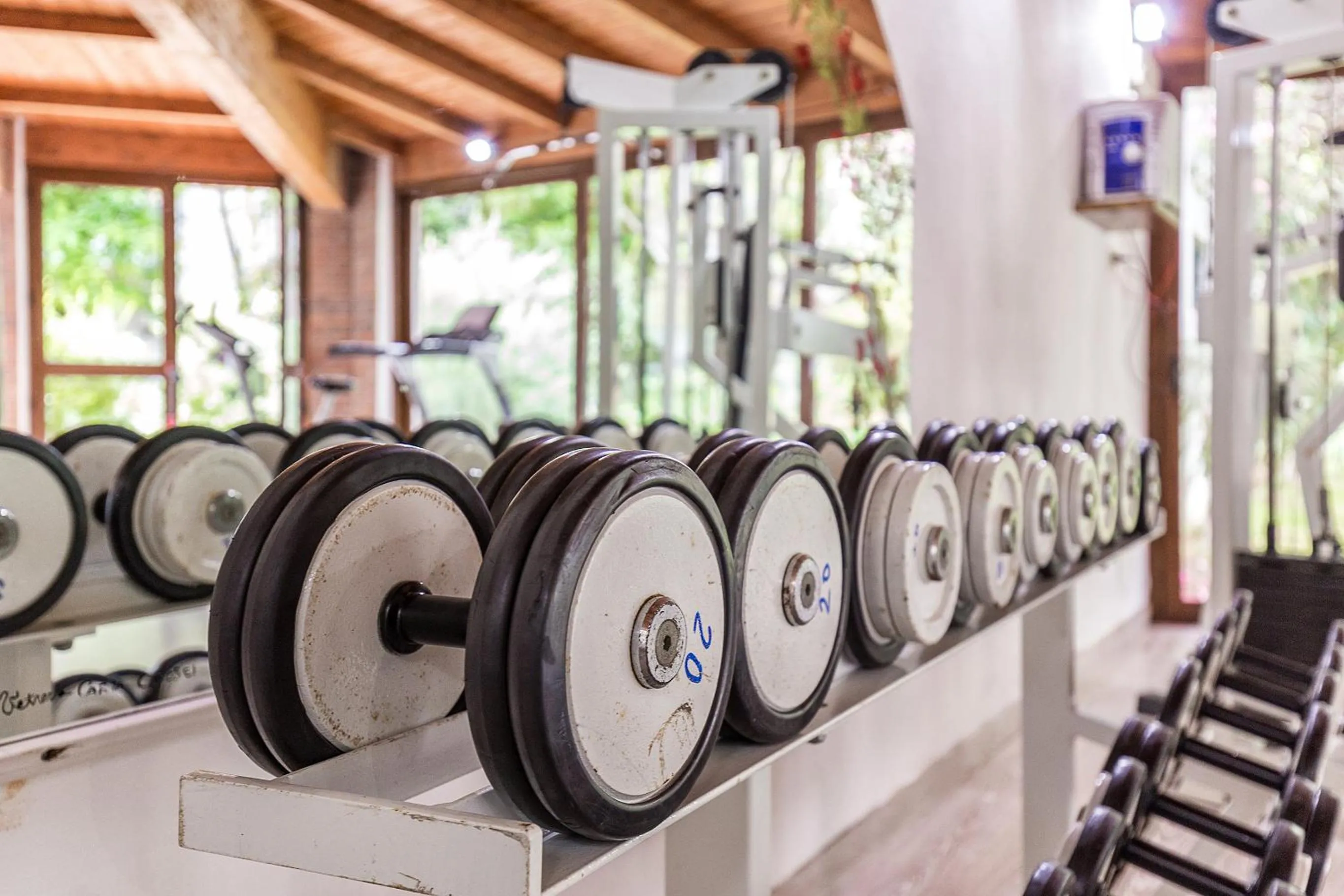 Fitness centre/facilities in Hotel Santa Maria