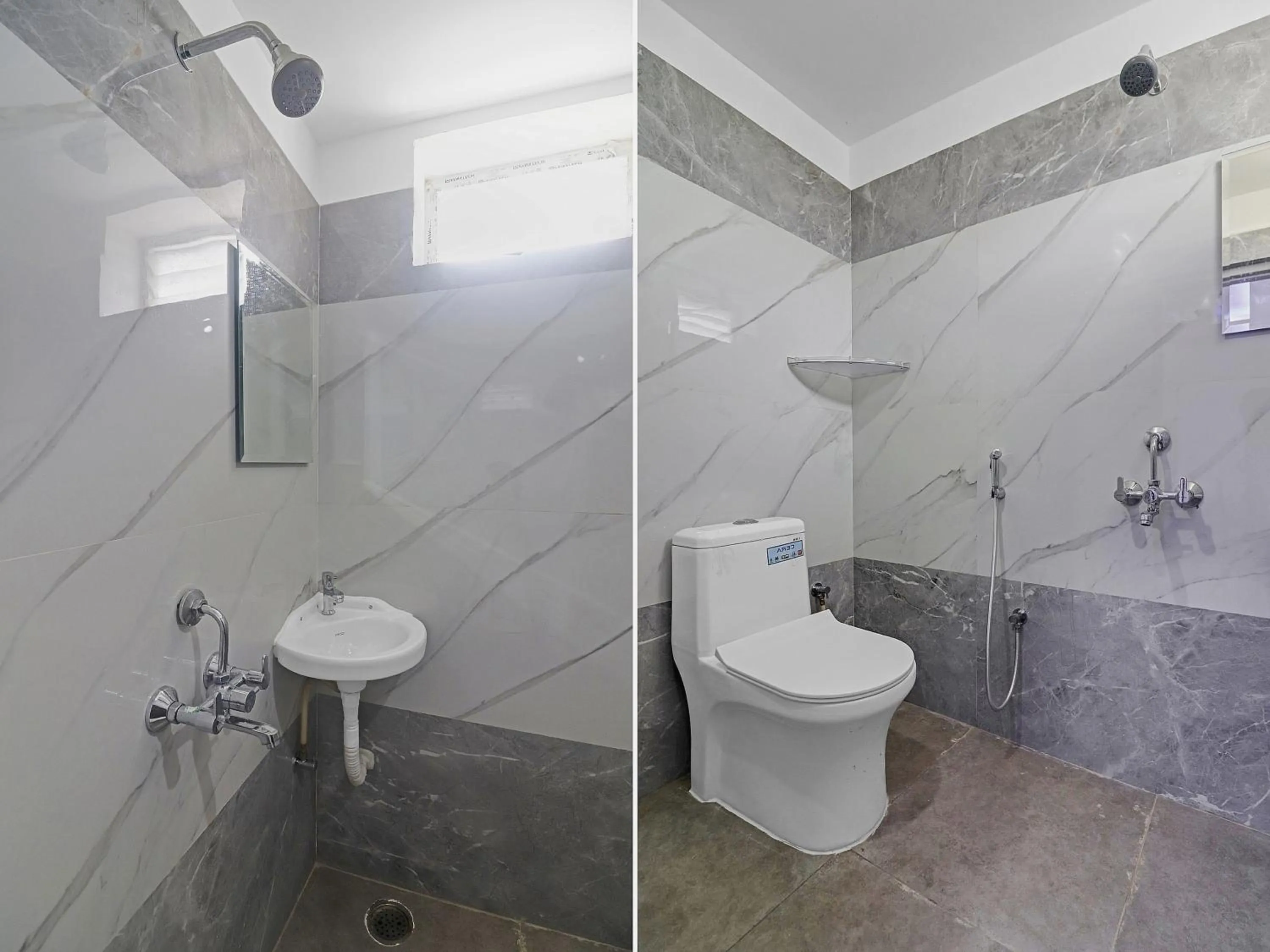 Bathroom in Super Capital O Srinika Inn