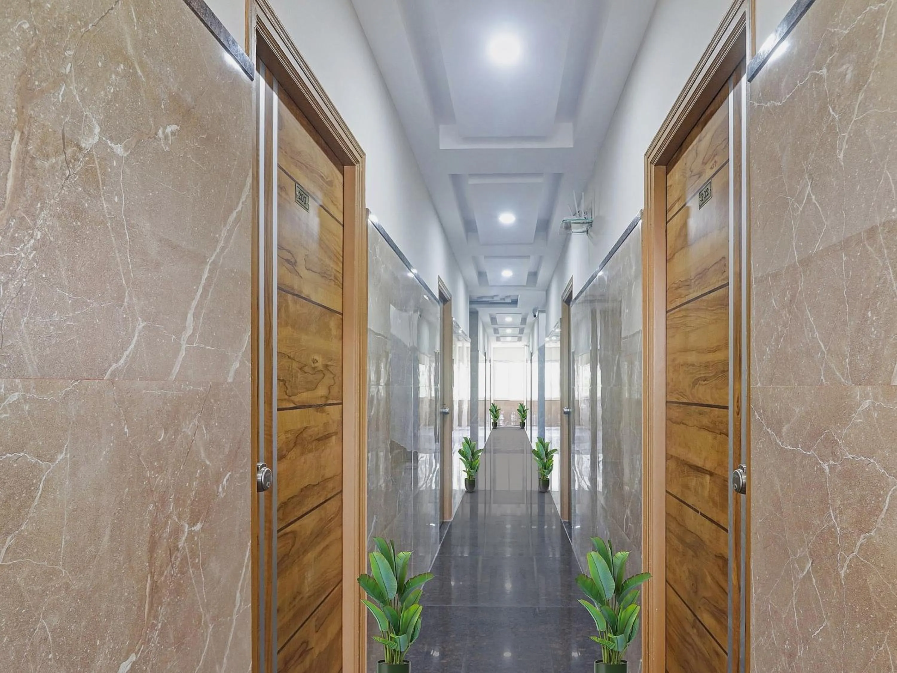 Lobby or reception in Super Capital O Srinika Inn