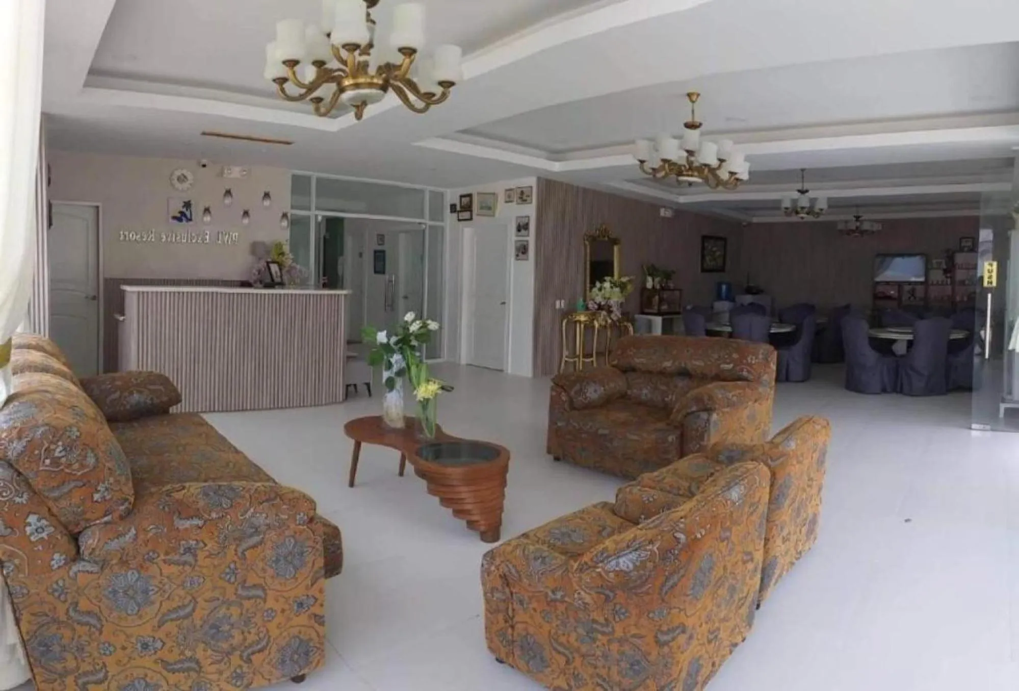 Living room in RedDoorz at PWL Exclusive Resort Cebu