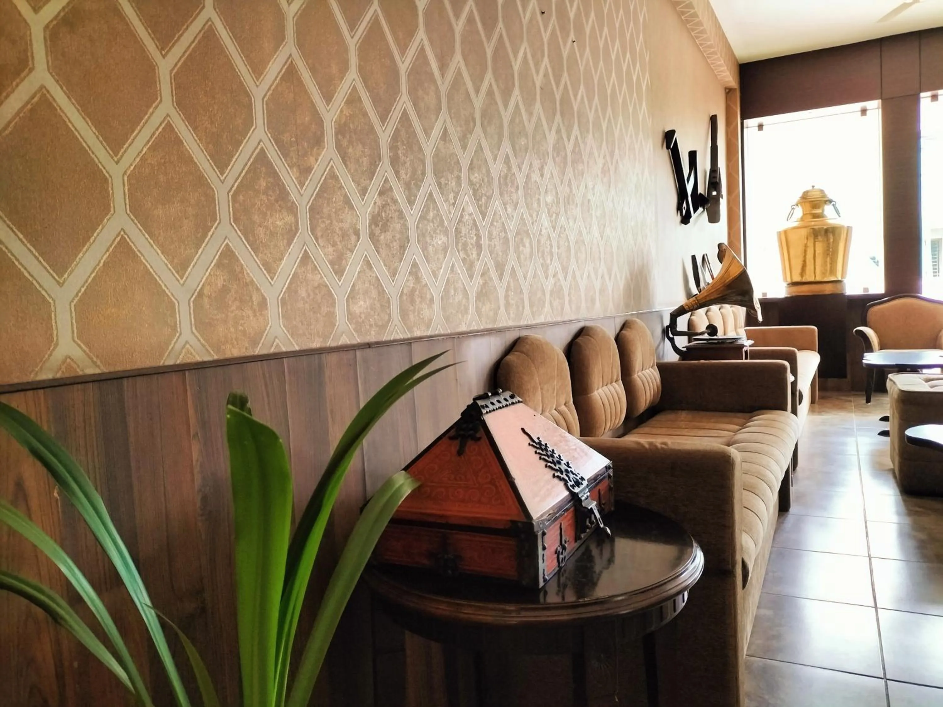 Seating area in Hotel Bright Heritage