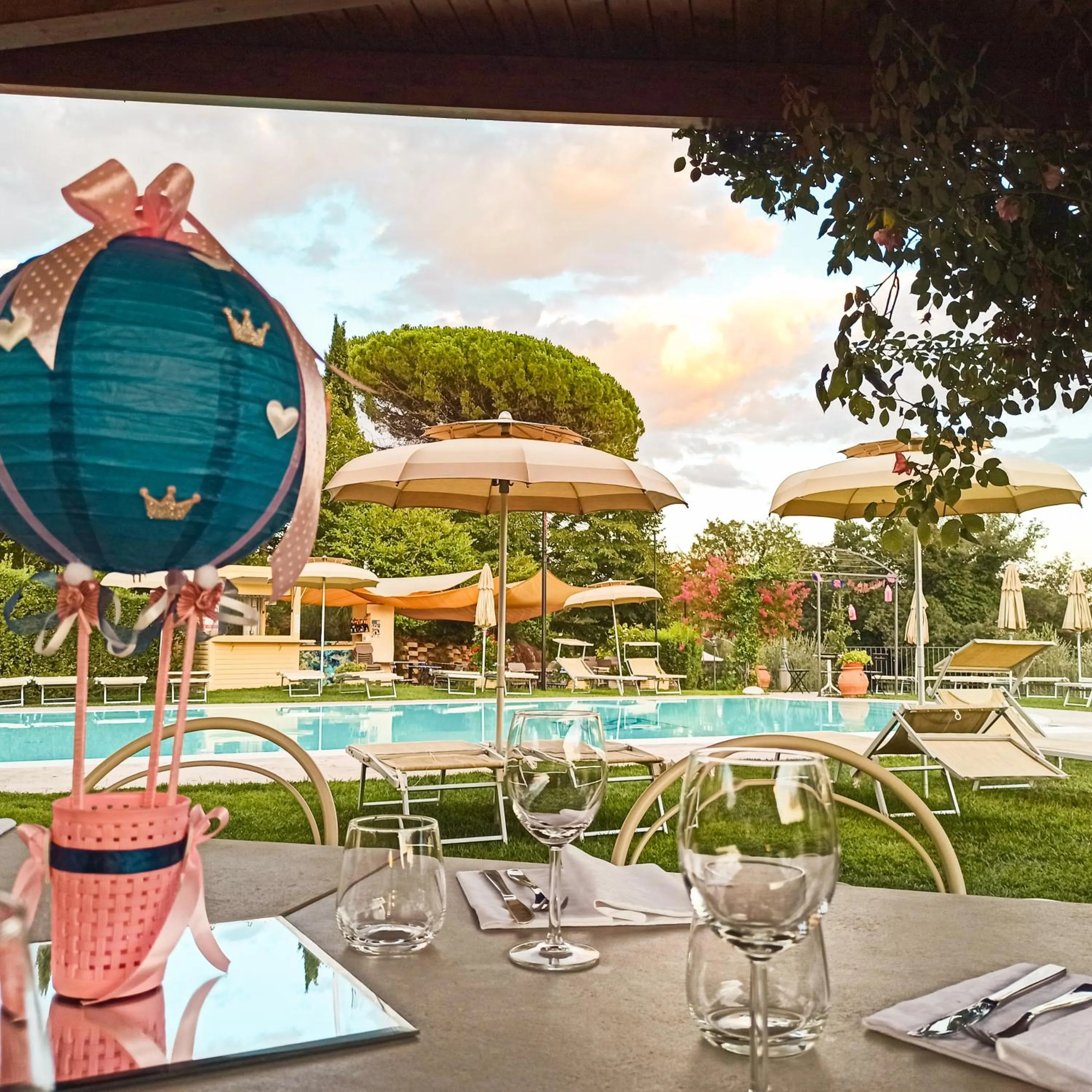 Patio in Domus Volumnia Country House