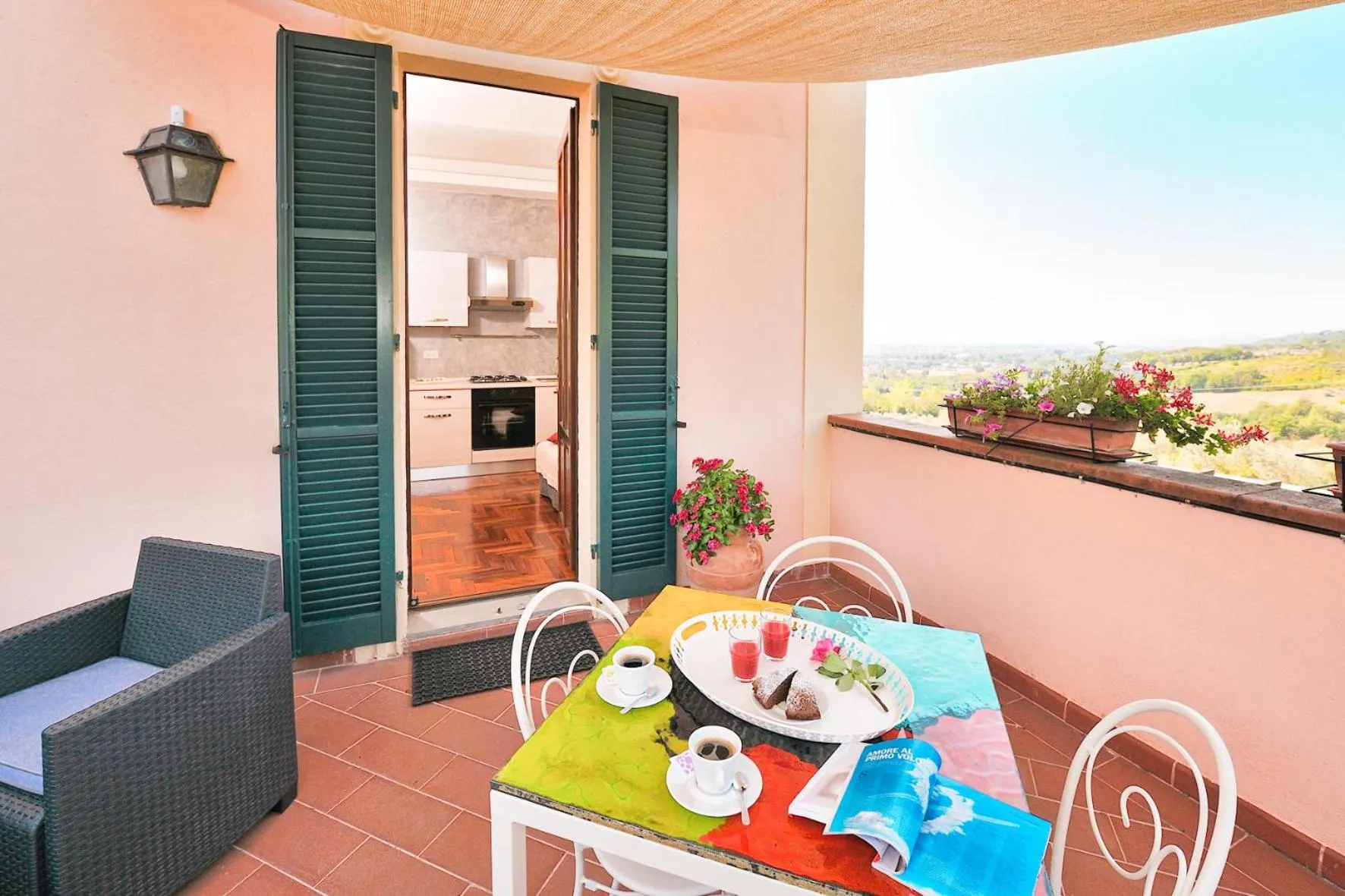 View (from property/room) in Domus Volumnia Country House