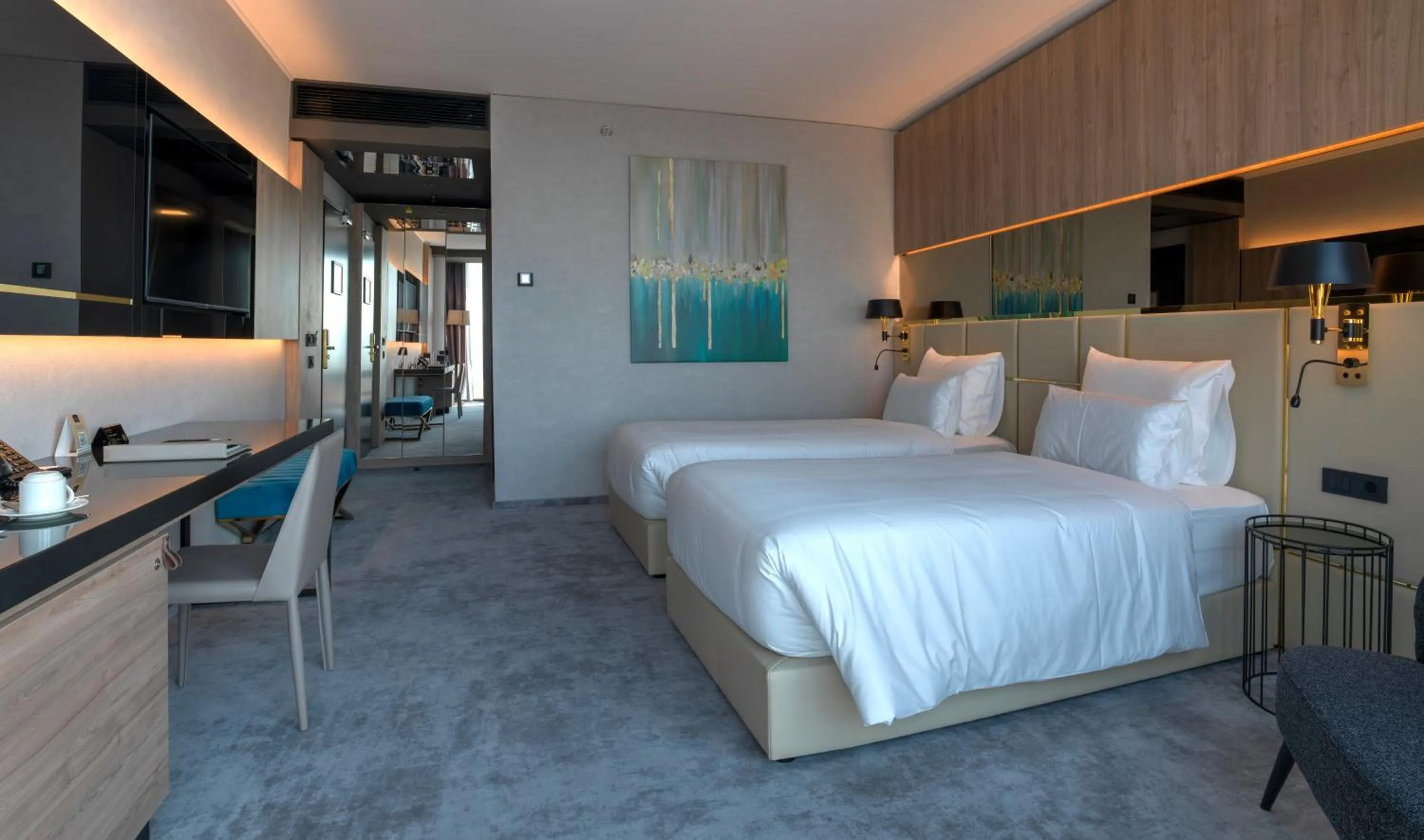 Bed in Grand Plaza Hotel & Congress Center