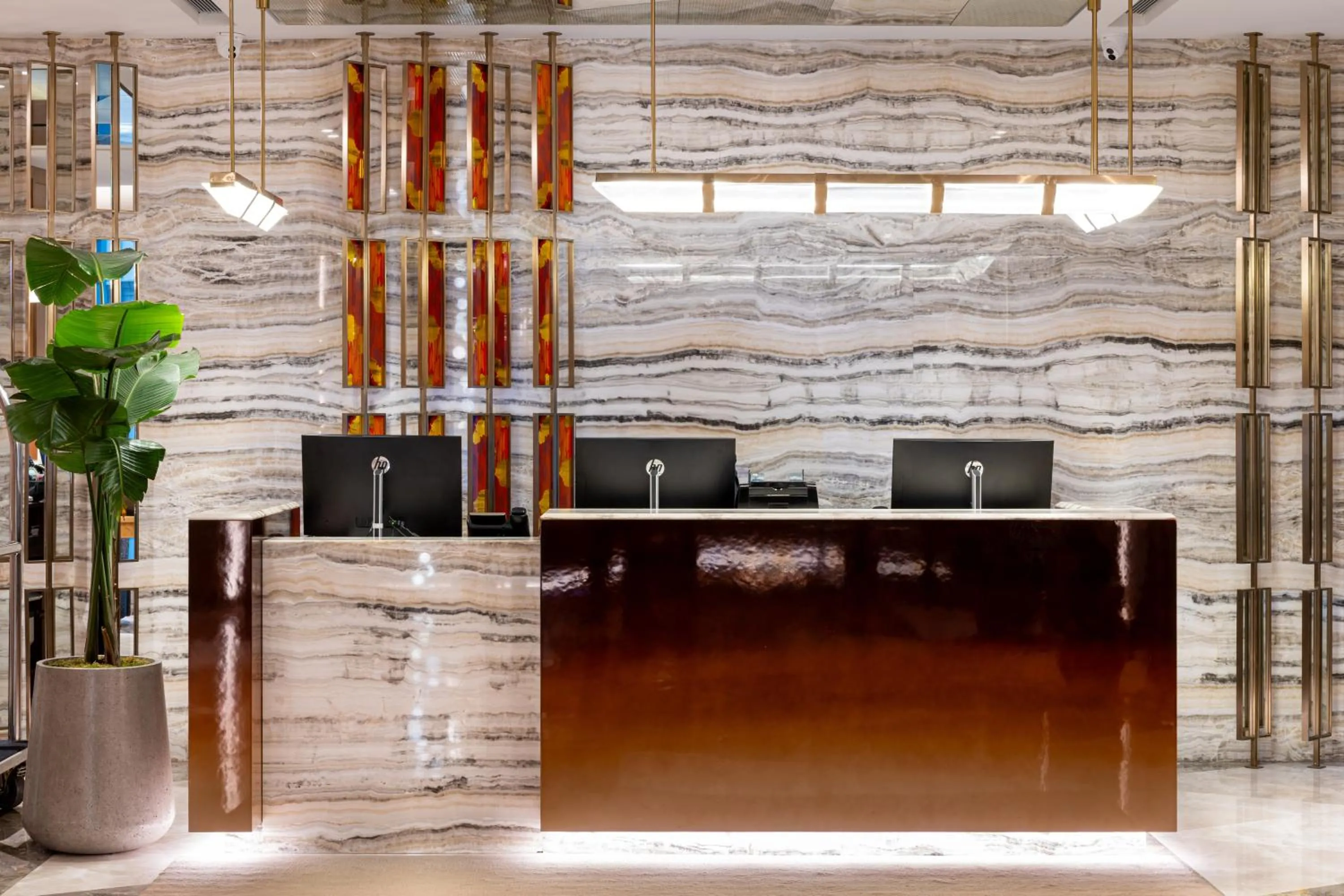 Lobby or reception in Ramada Plaza By Wyndham Istanbul City Center