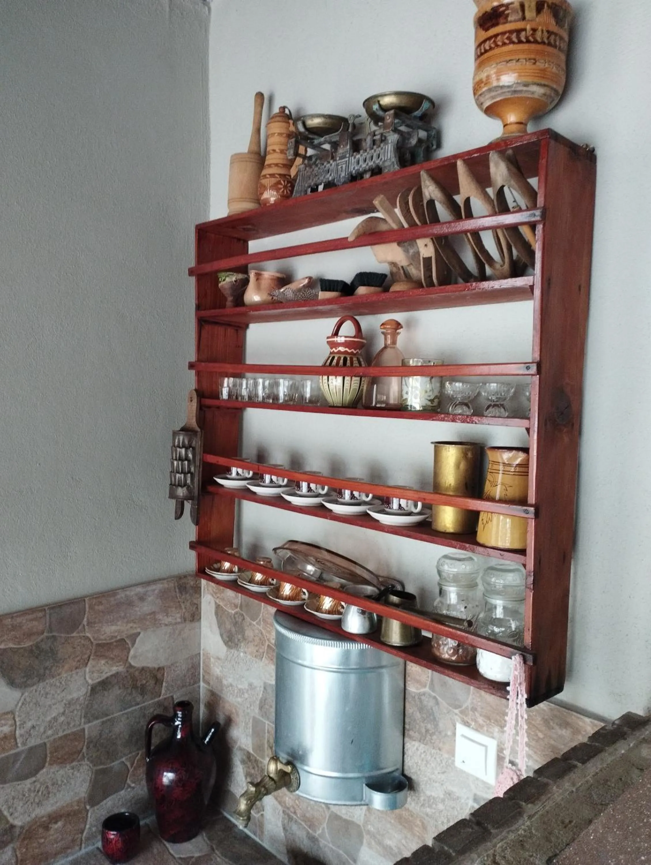 Garden in Romilia Guesthouse