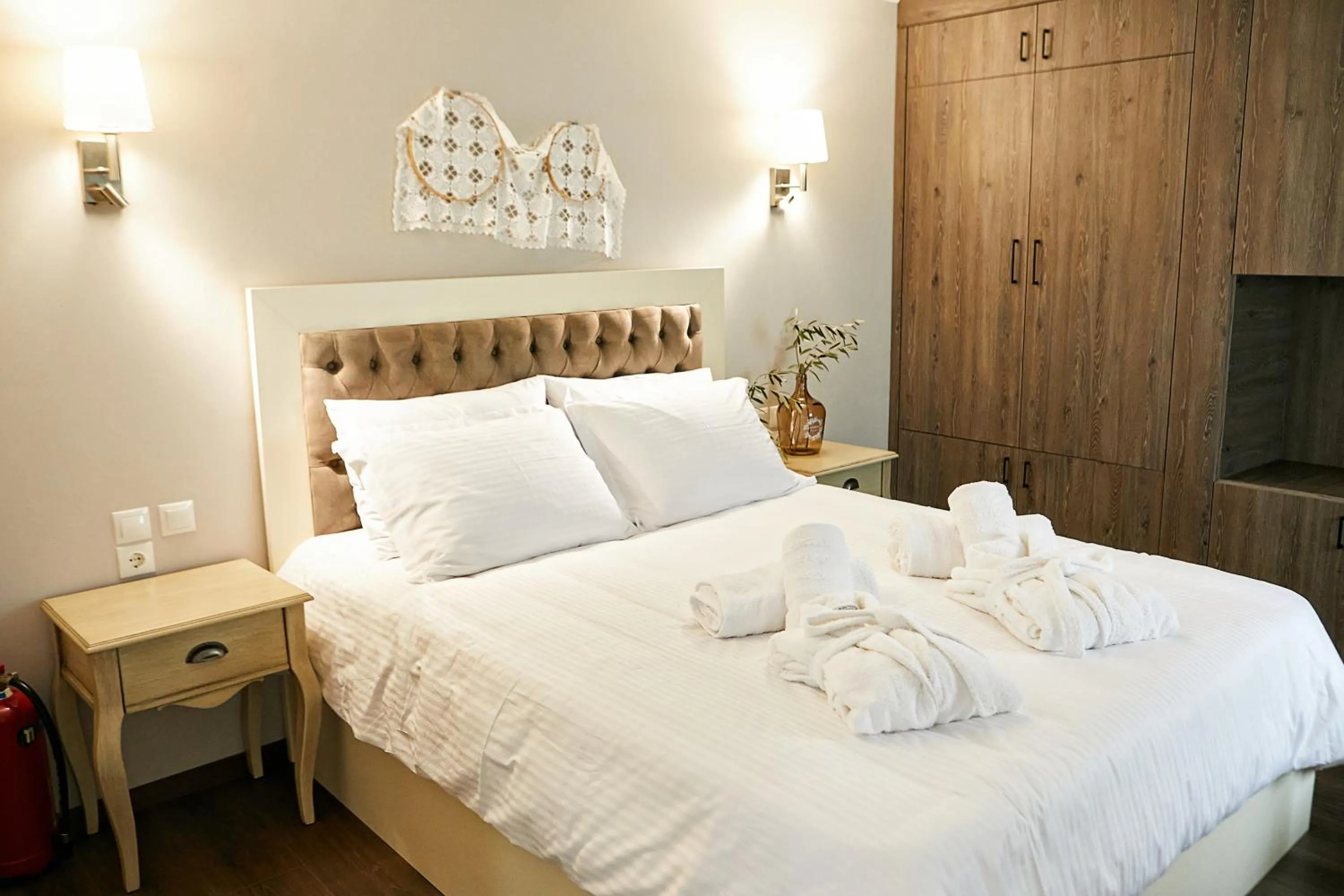 Bedroom, Bed in Romilia Guesthouse