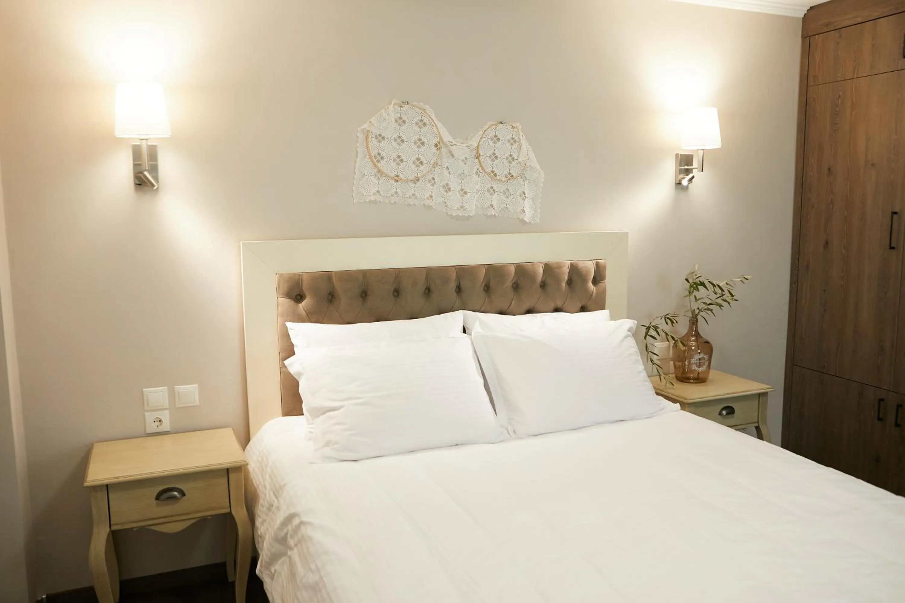 Bedroom, Bed in Romilia Guesthouse