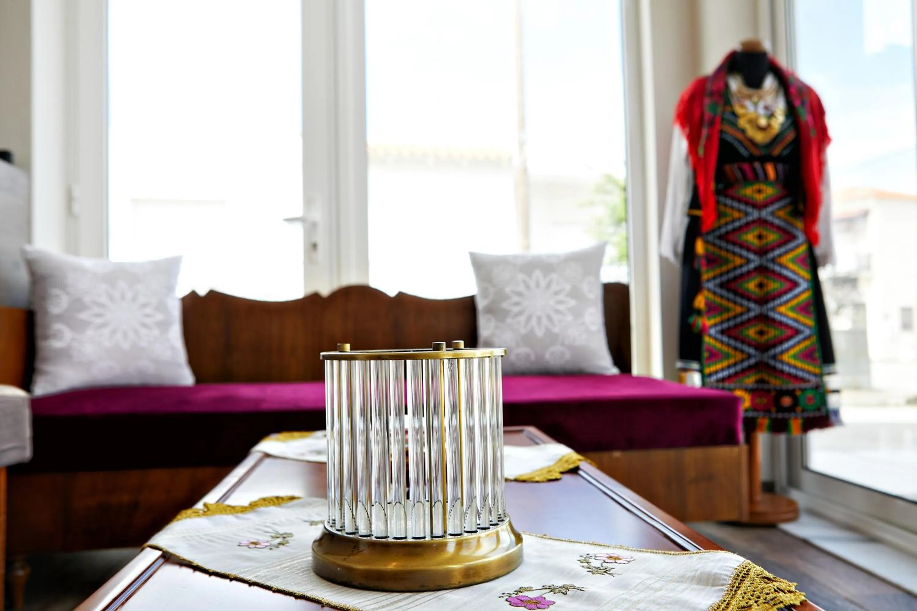 Seating area in Romilia Guesthouse