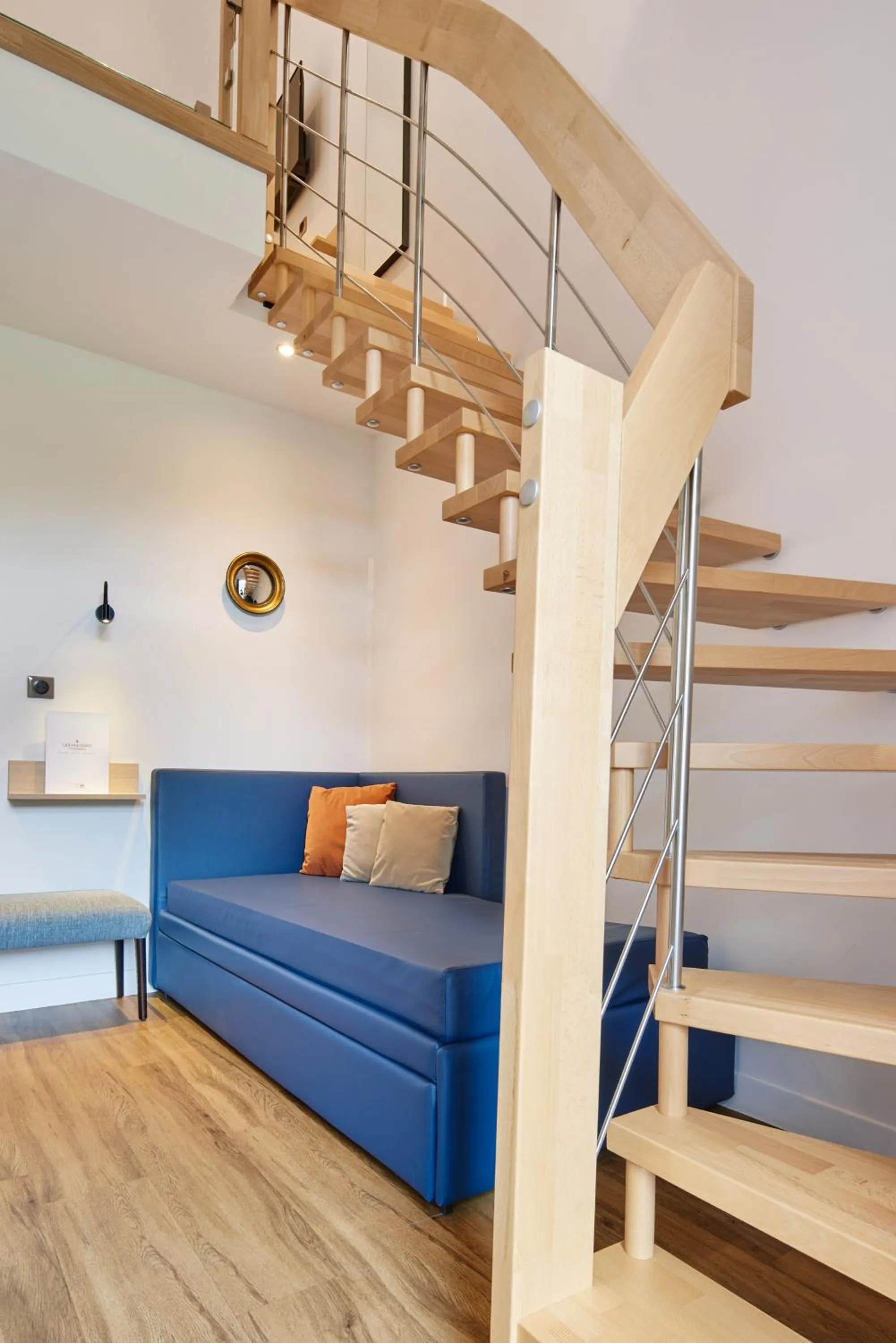 Bed in Les Maisons de Tatihou, The Originals Relais