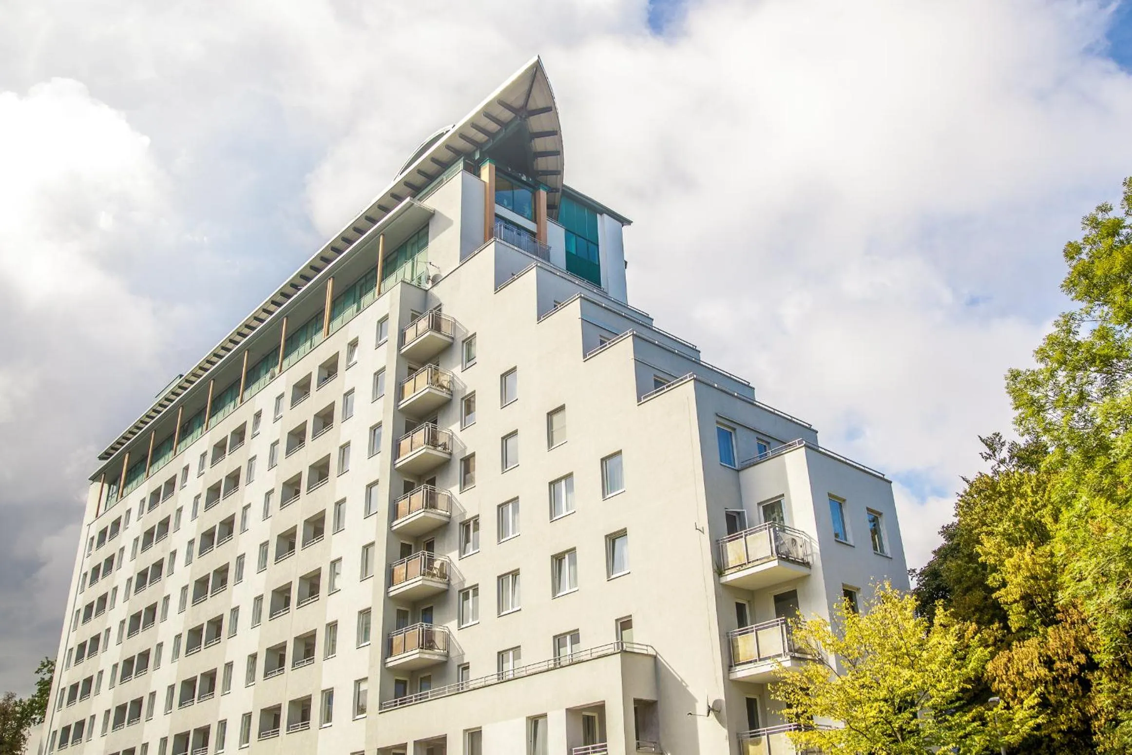 Property building in Aparthotel Etna