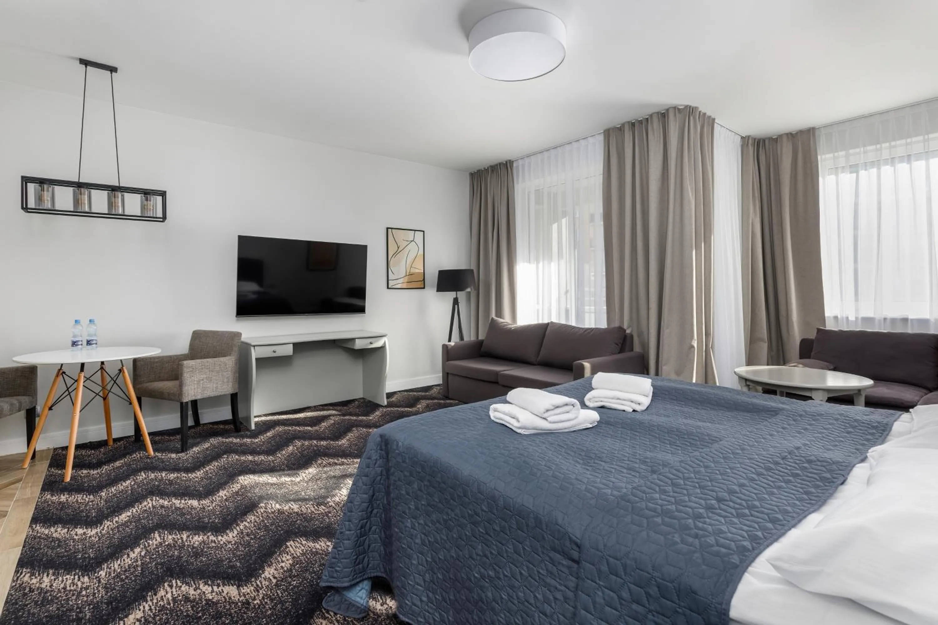 Bed in Aparthotel Etna