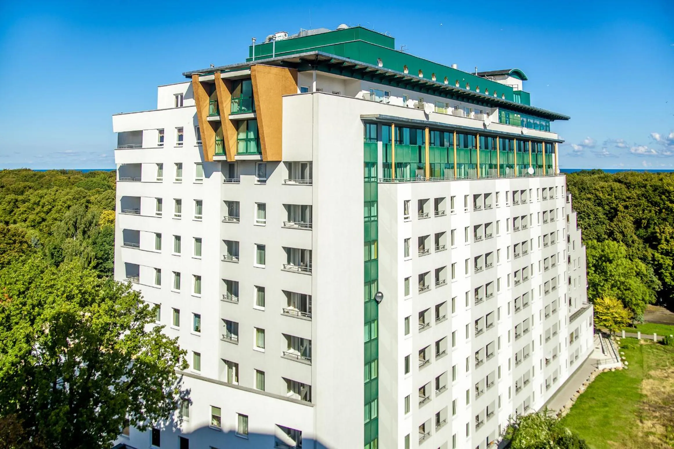 Property building in Aparthotel Etna