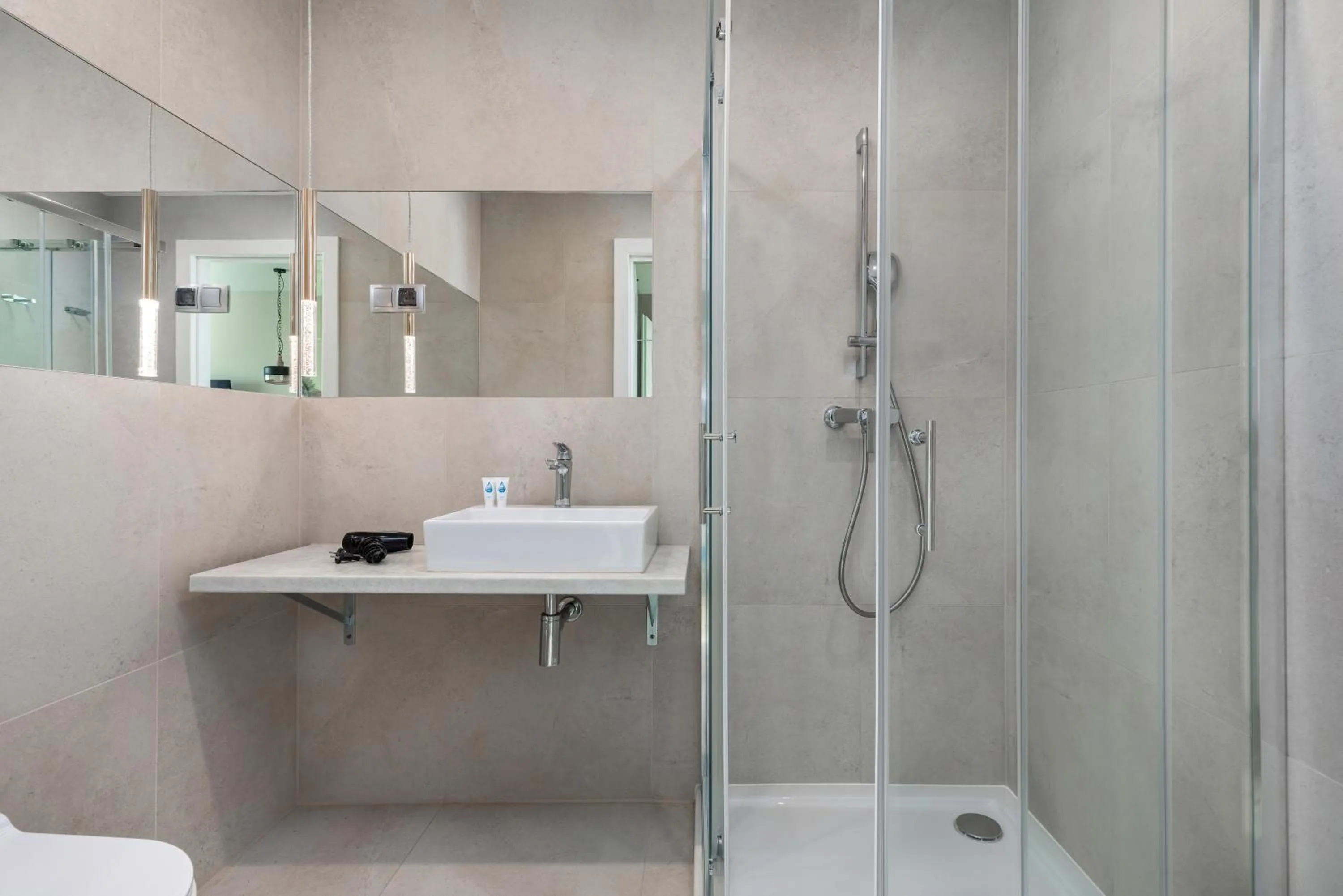 Bathroom in Aparthotel Etna