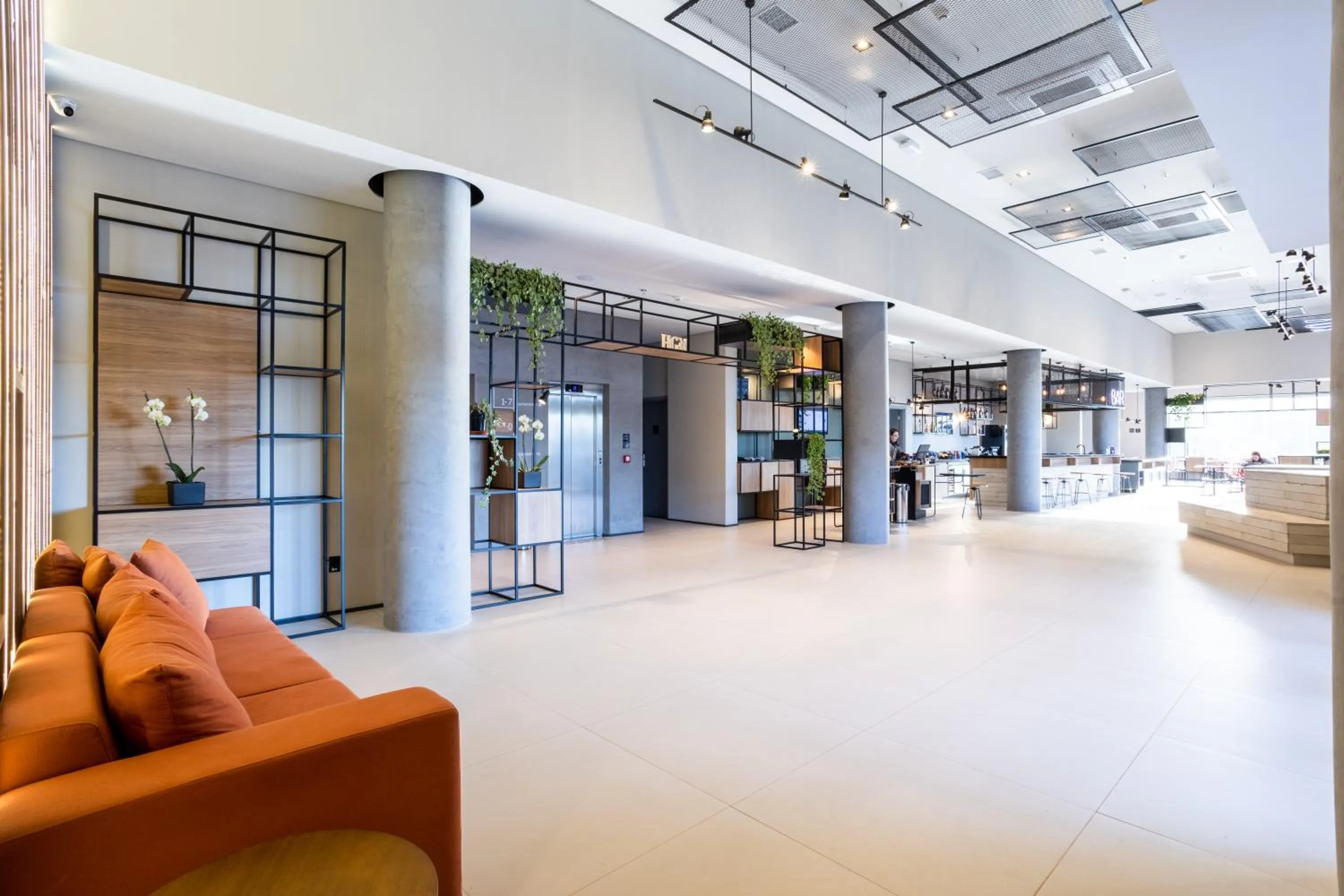 Floor plan in ibis Botucatu