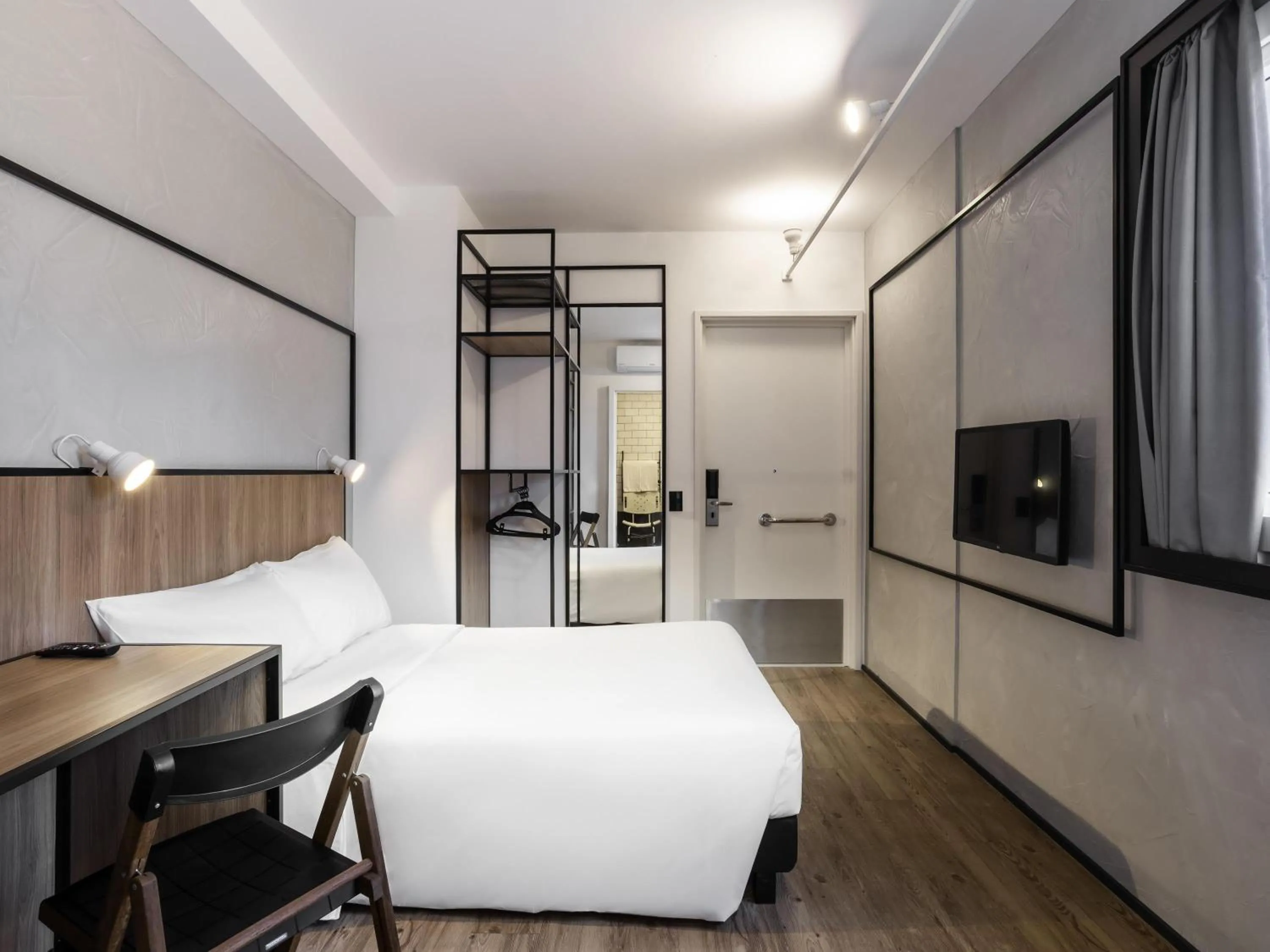 Bedroom, Bed in ibis Botucatu