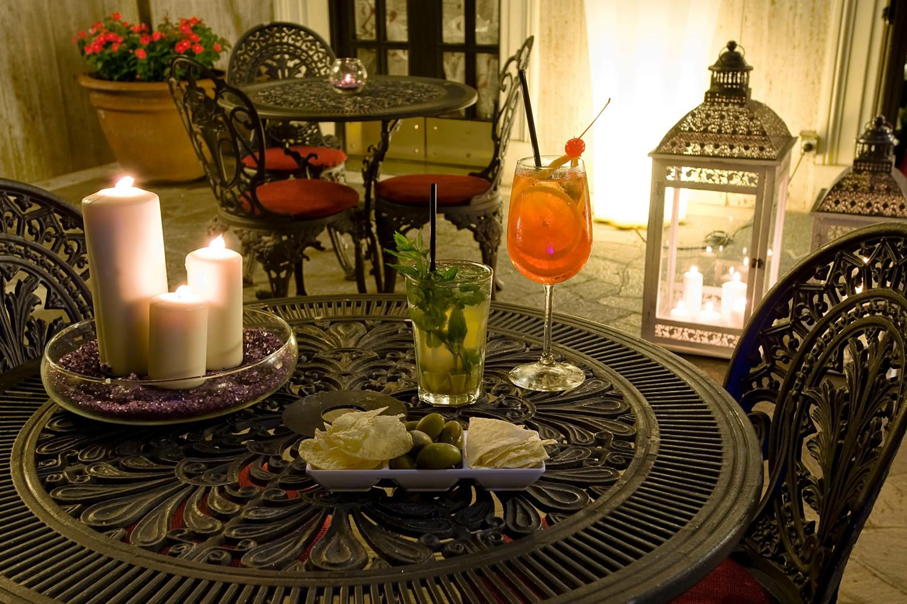 Drinks in Hotel Villa San Lorenzo Maria