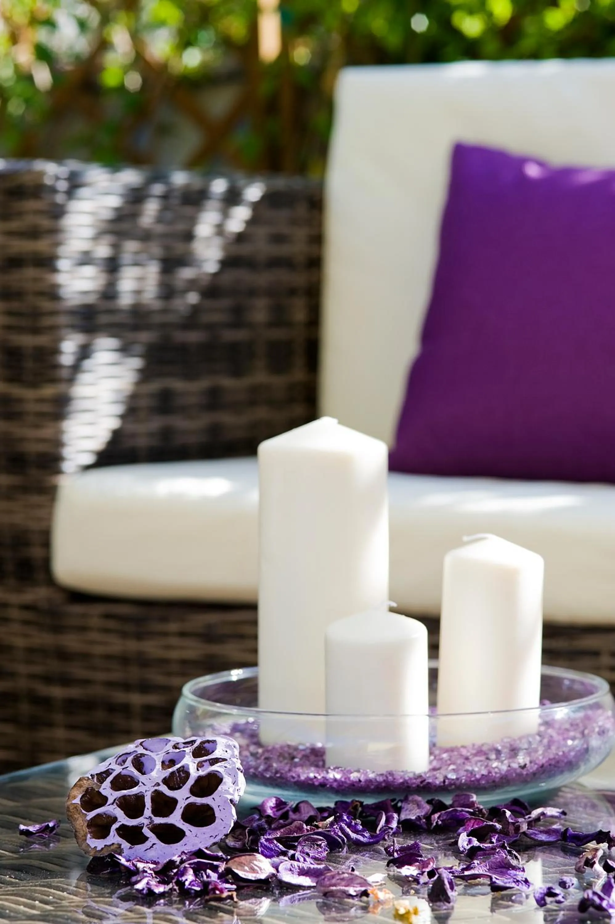 Decorative detail in Hotel Villa San Lorenzo Maria