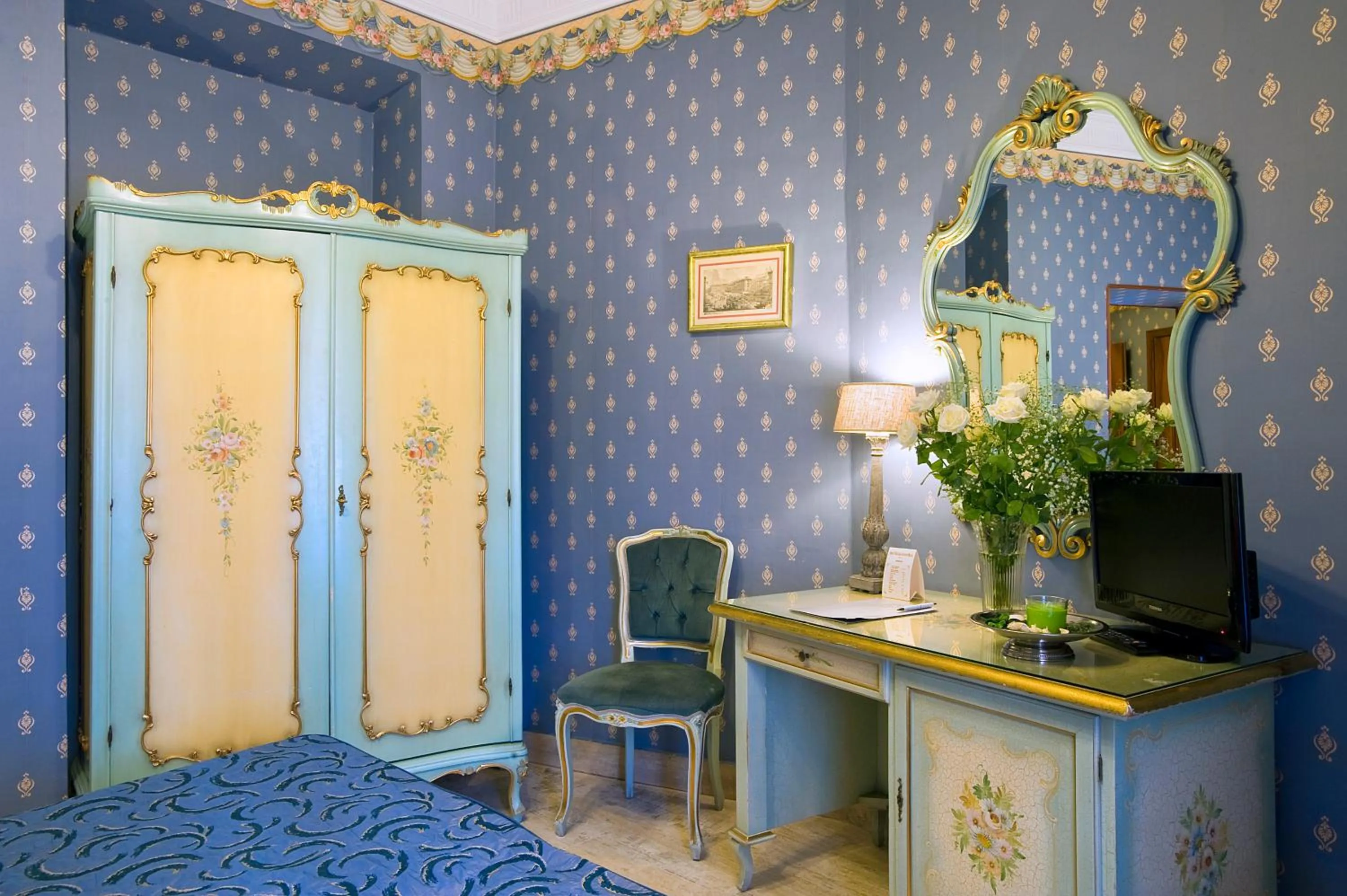 Seating area in Hotel Villa San Lorenzo Maria