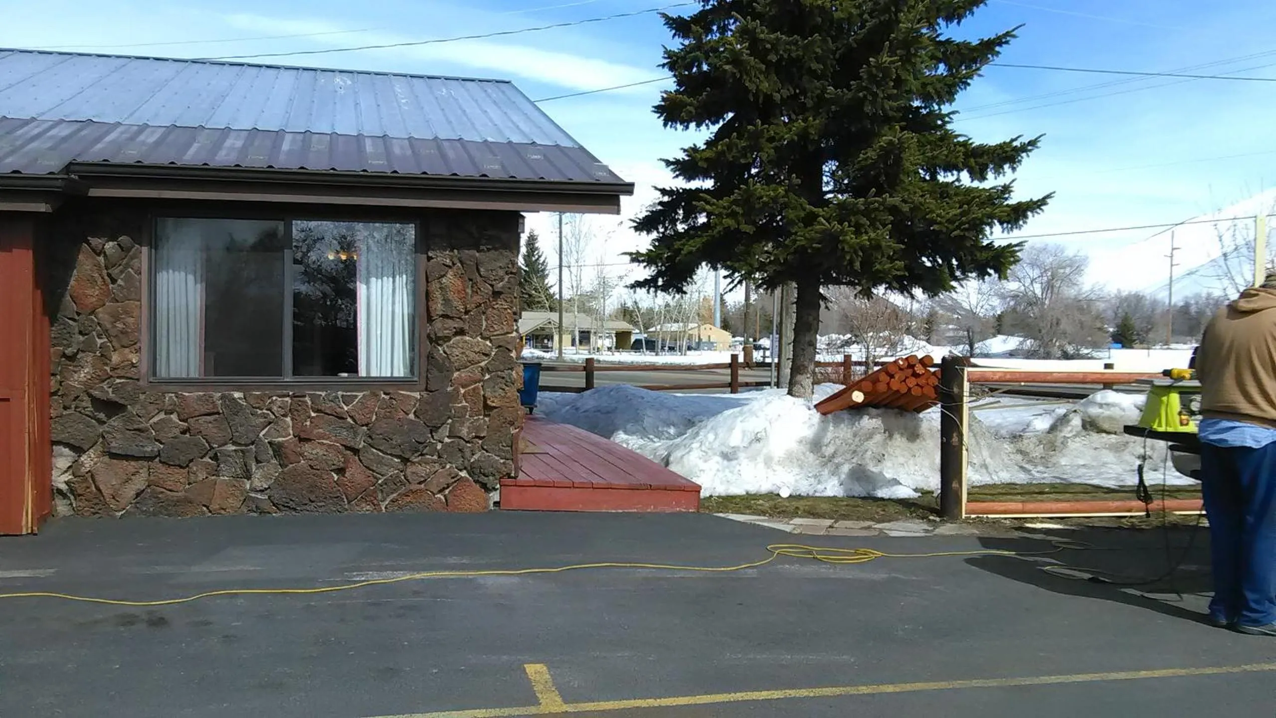 Property building in High Country Motel
