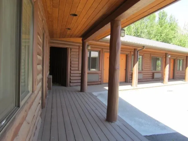 Patio in High Country Motel