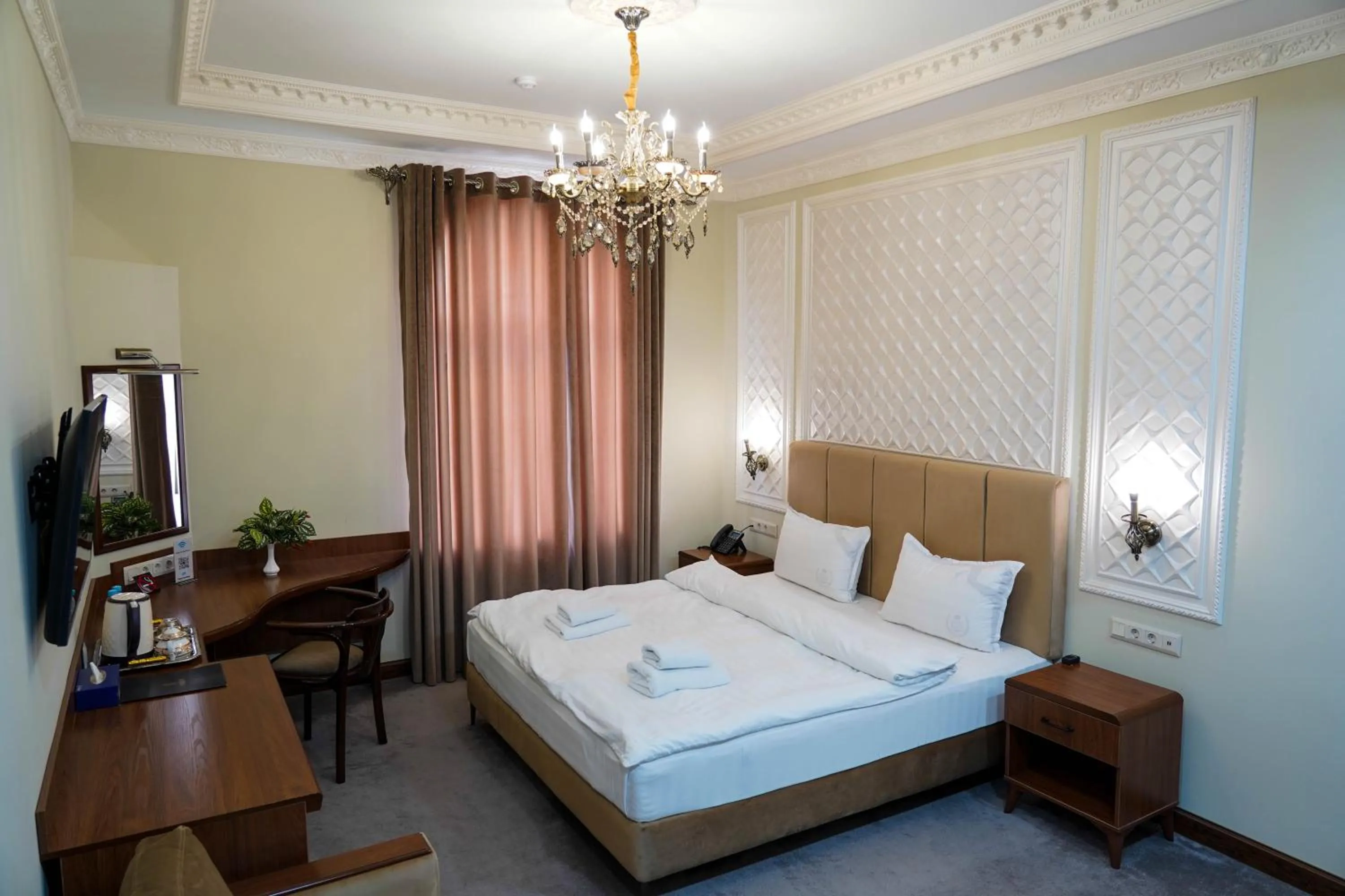 Bed in Sangzor Boutique Hotel