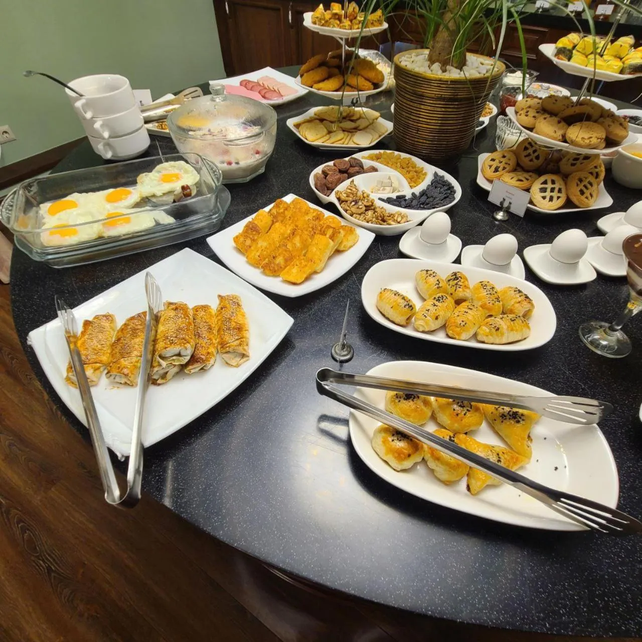 Buffet breakfast in Sangzor Boutique Hotel