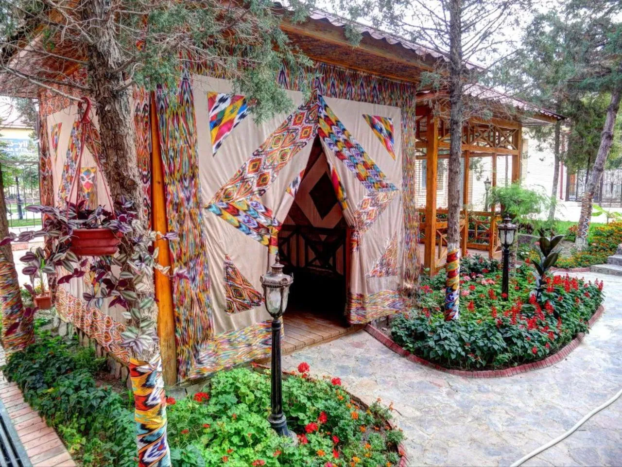 Patio in Sangzor Boutique Hotel