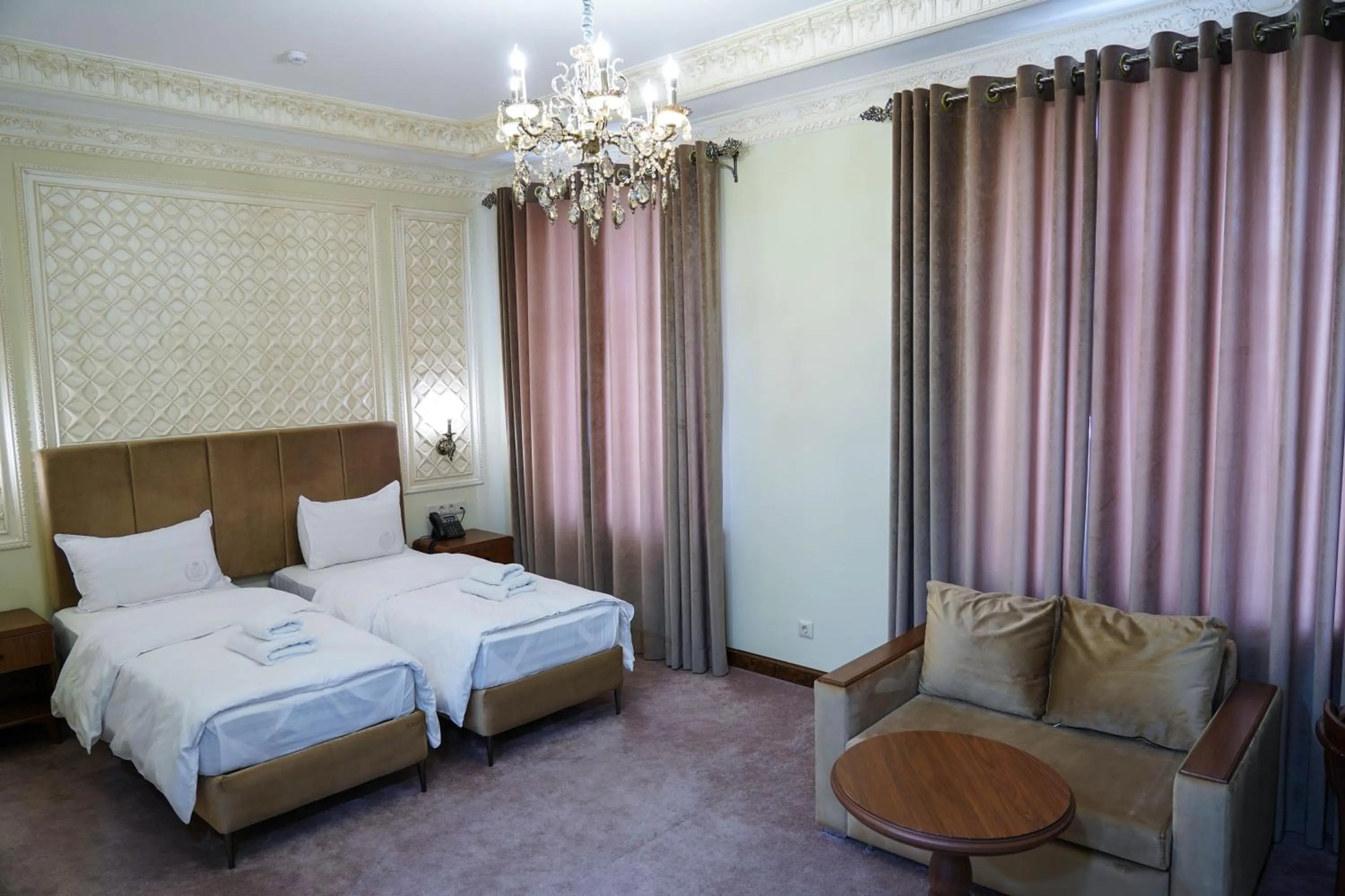 Bed in Sangzor Boutique Hotel