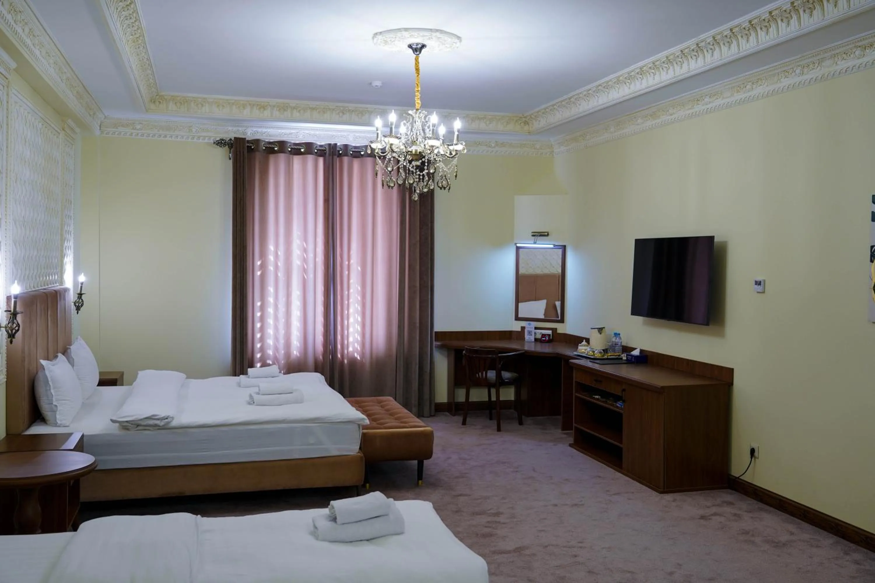 Bed in Sangzor Boutique Hotel