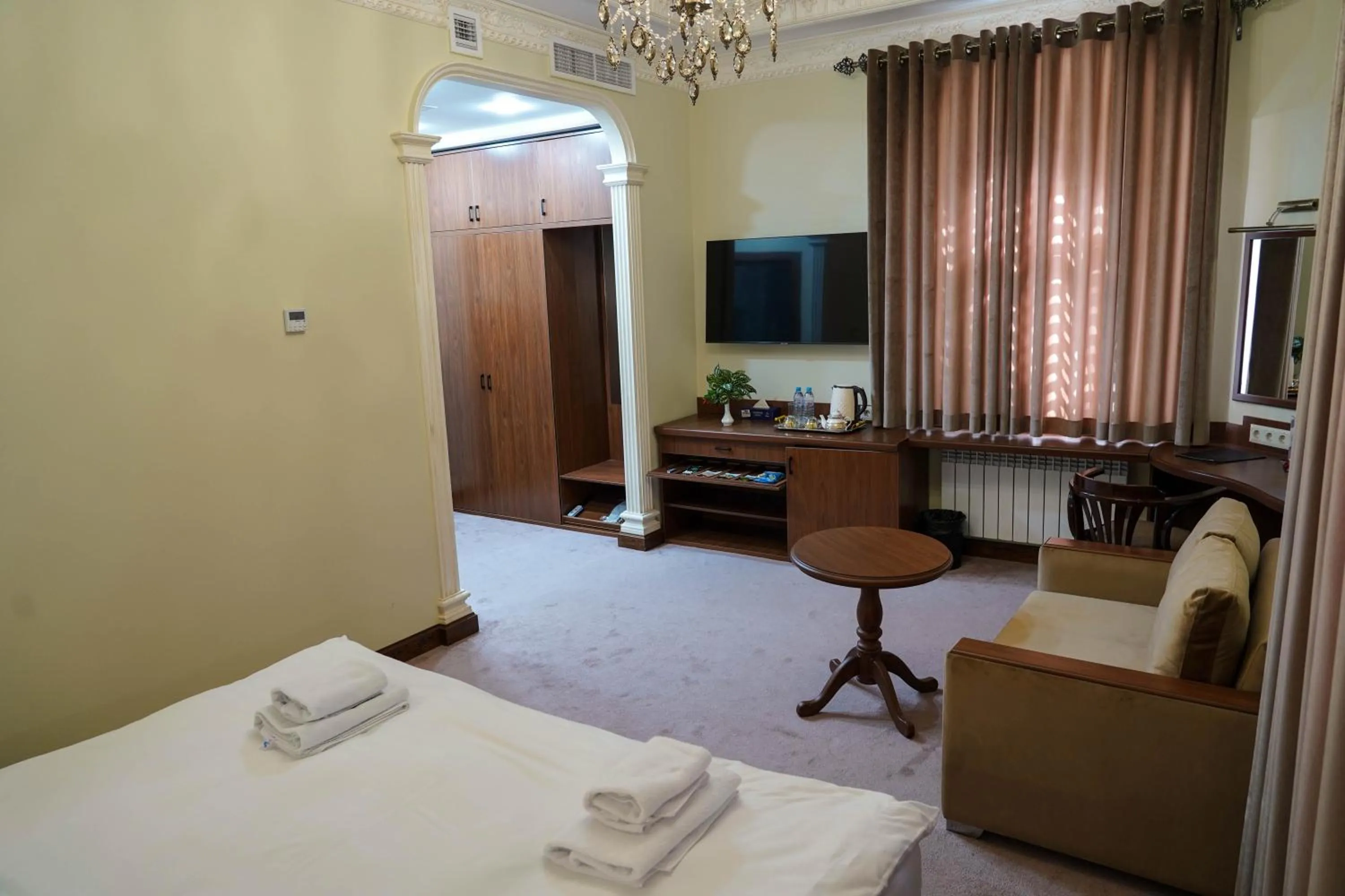 Bed in Sangzor Boutique Hotel