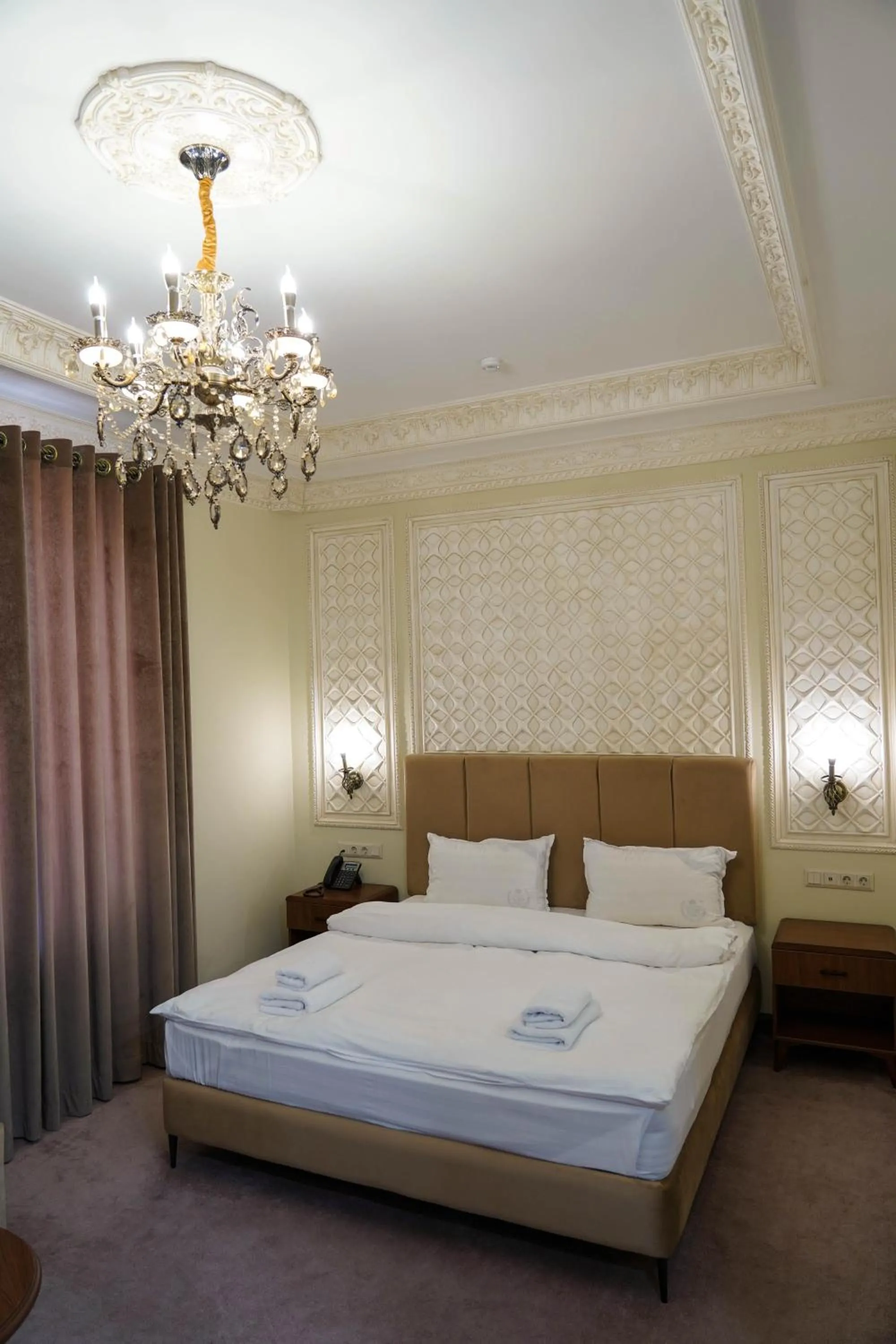 Bed in Sangzor Boutique Hotel