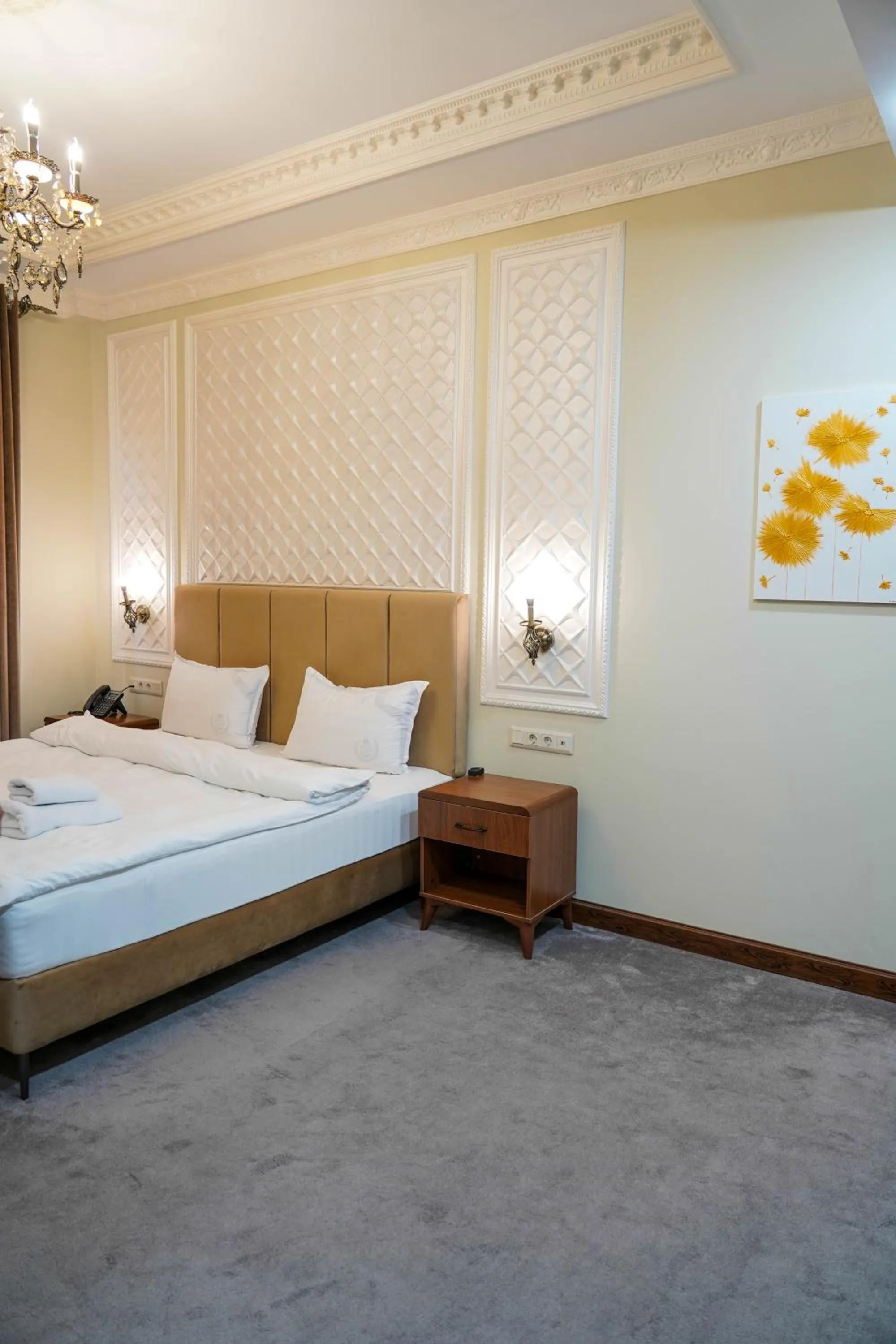 Bed in Sangzor Boutique Hotel