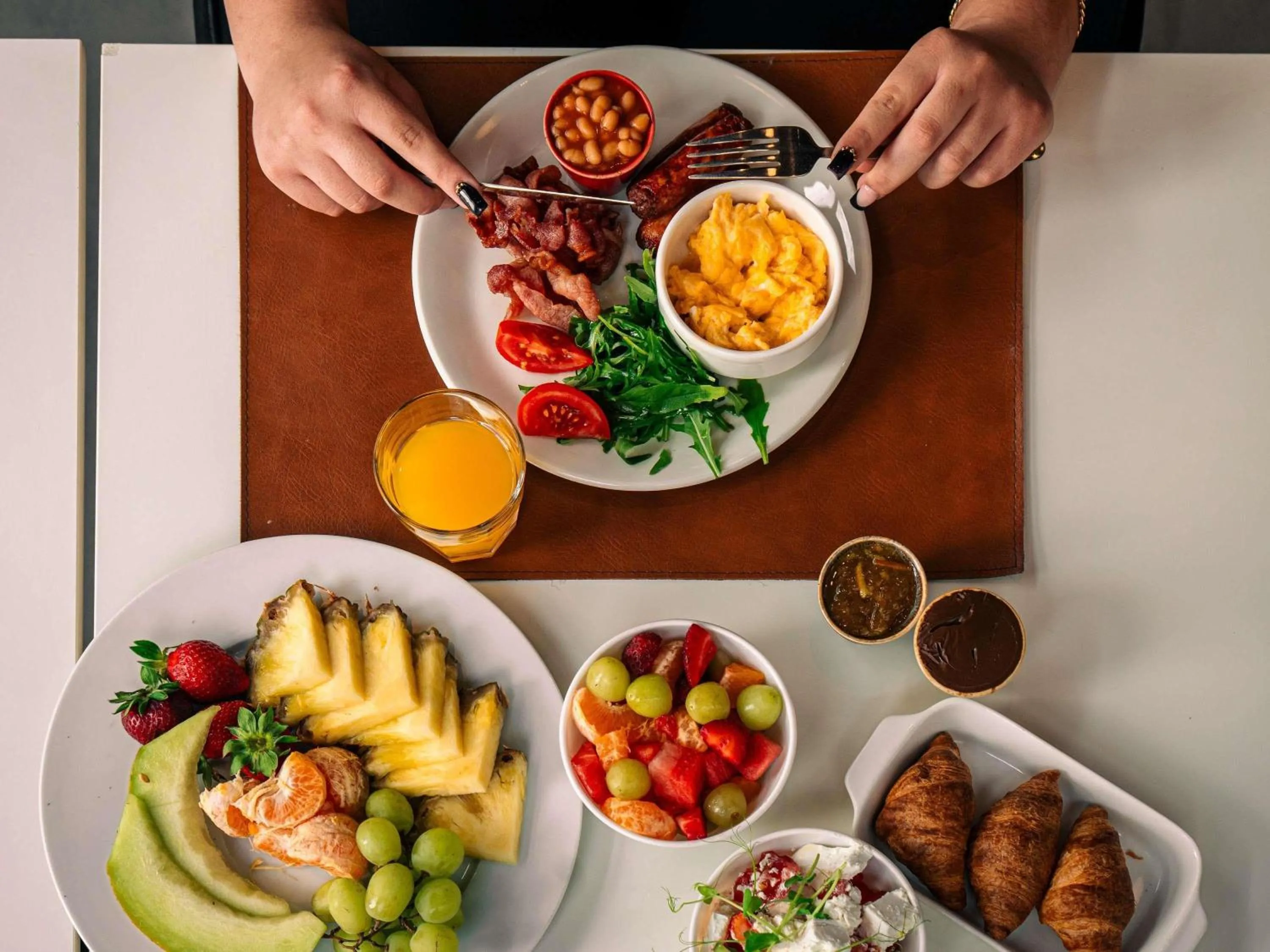 Breakfast in Aparthotel Adagio Malta Central