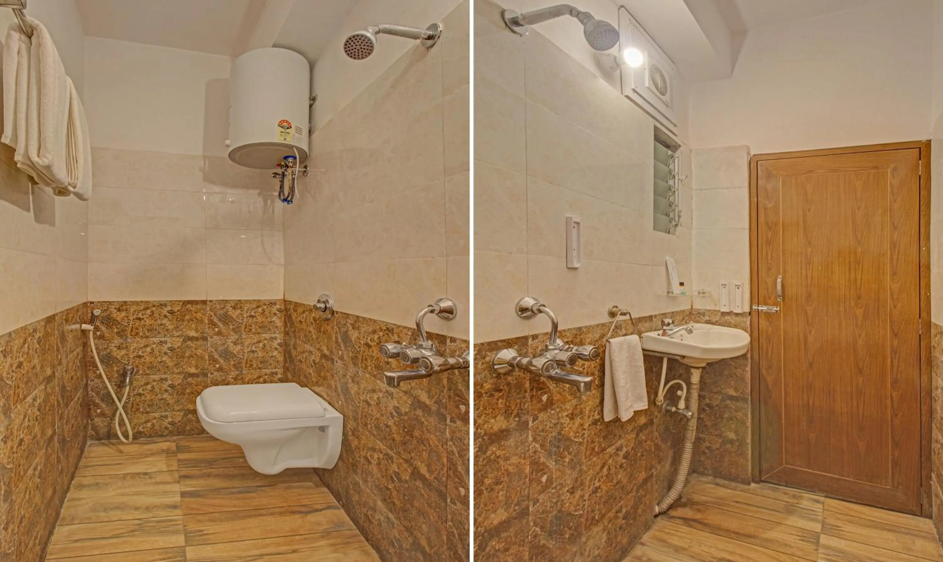 Bathroom in Hotel Royal Crowne near Kolkata Airport