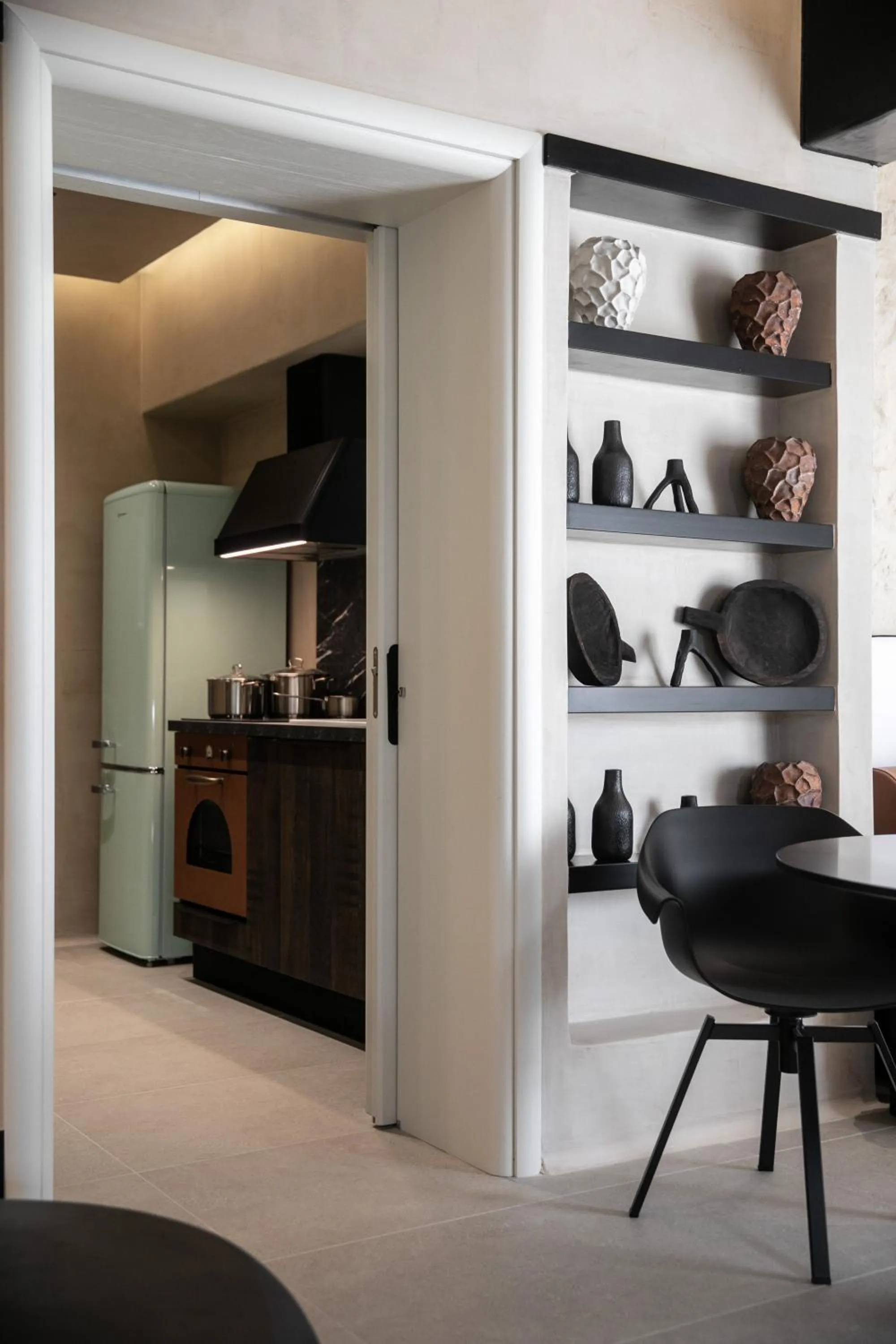 Kitchen or kitchenette in Eden Beachfront Residences & Suites