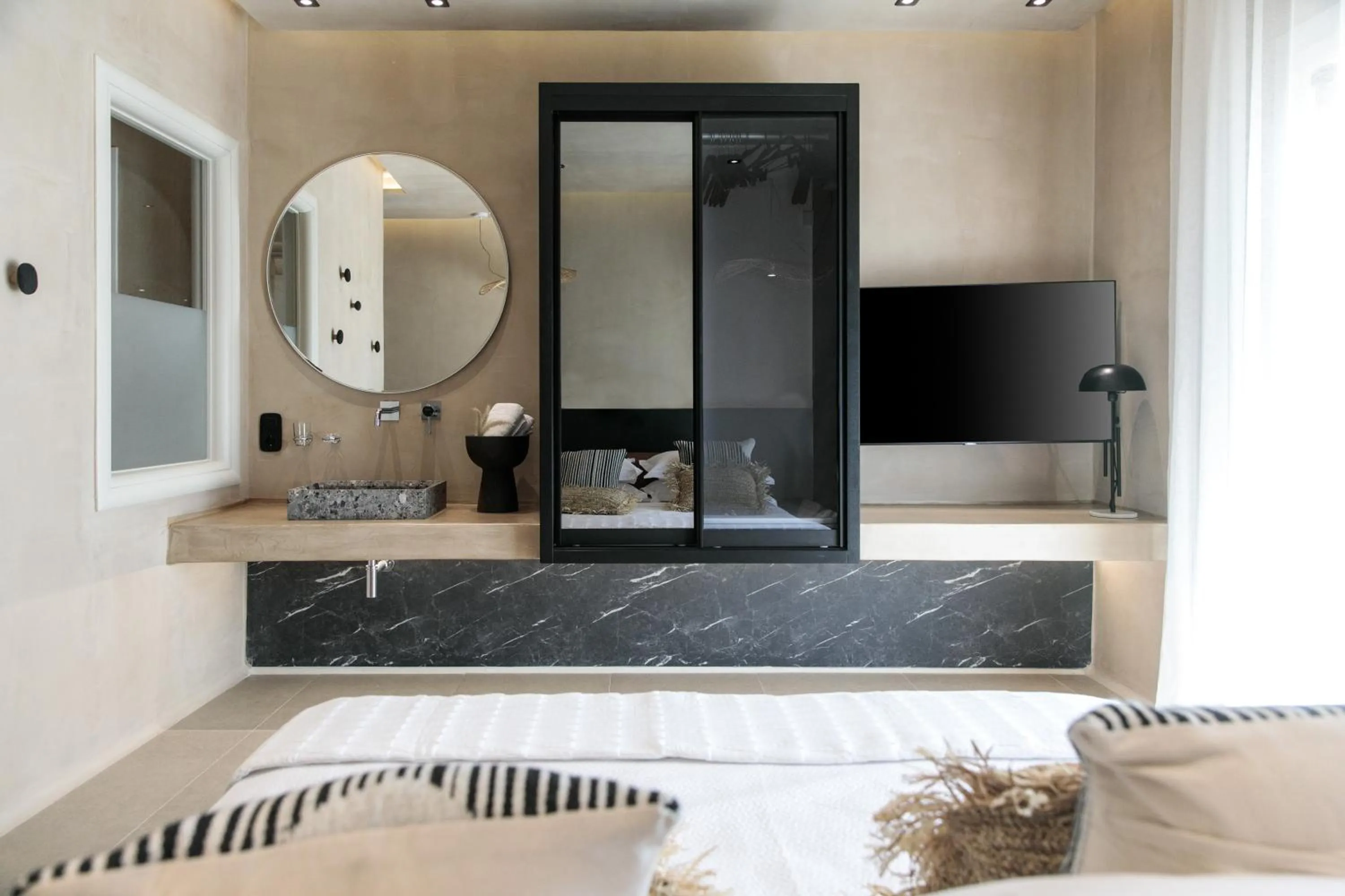 Bedroom, Bed in Eden Beachfront Residences & Suites