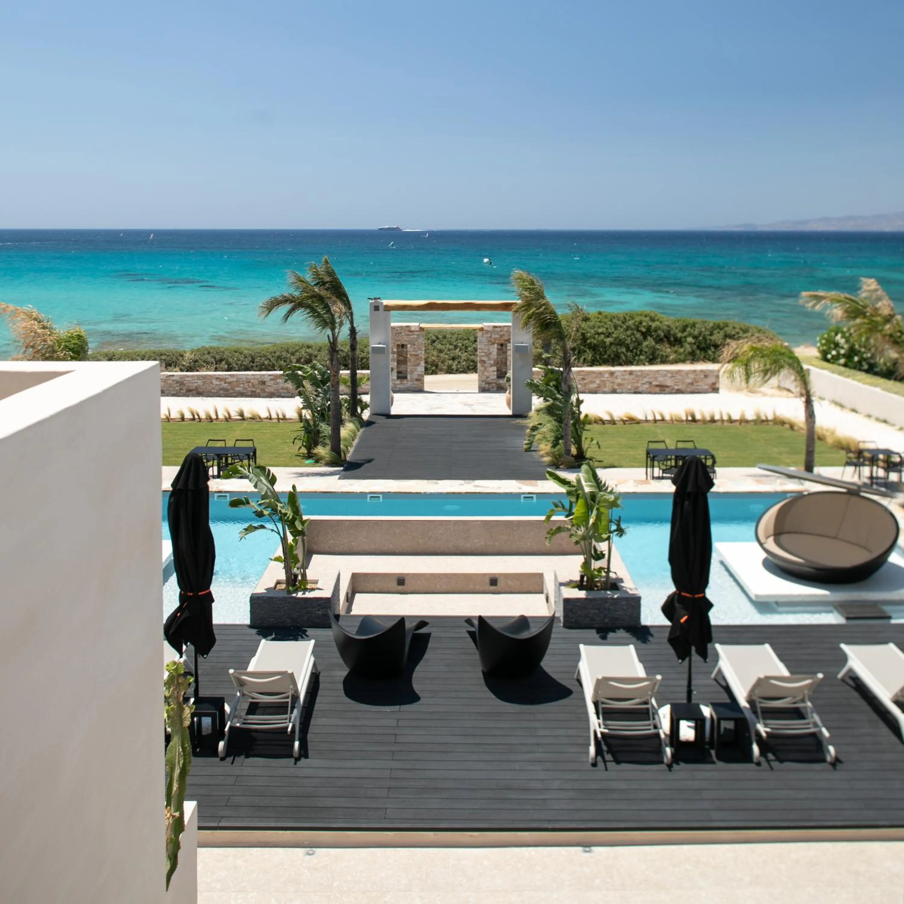 Natural landscape in Eden Beachfront Residences & Suites